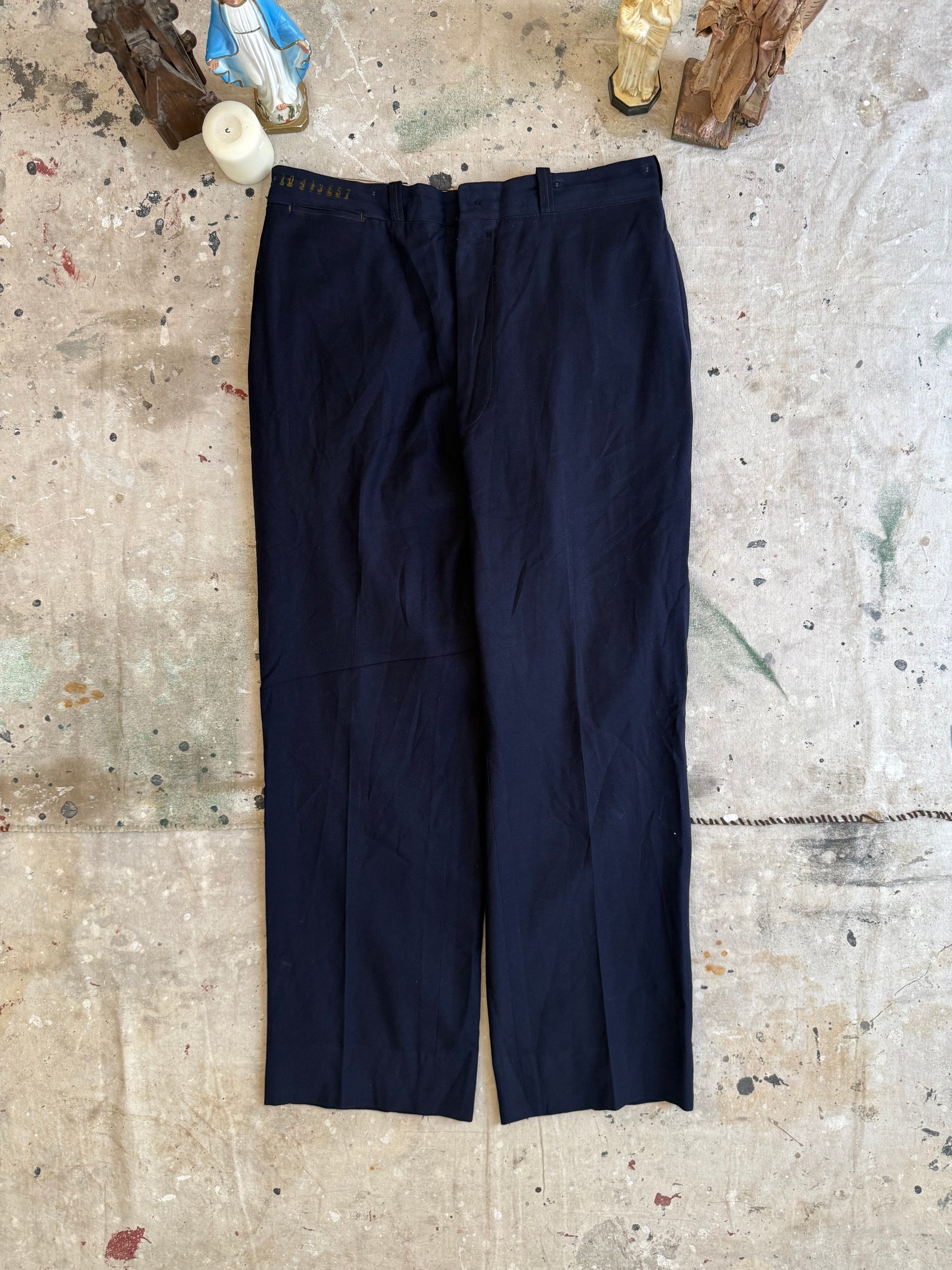 1957 Union Made Navy Blue Trousers