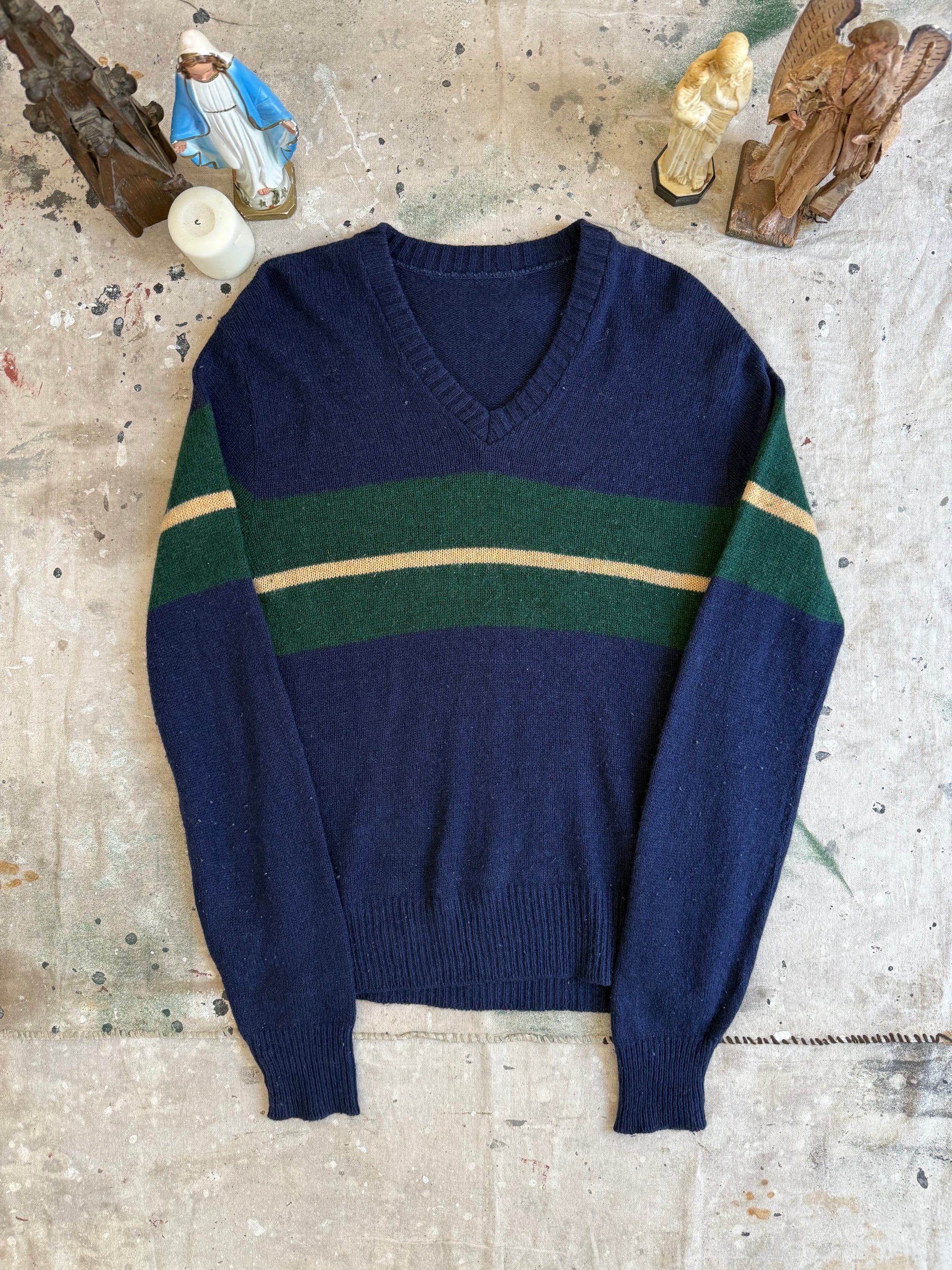 1990s Striped Knit Sweater