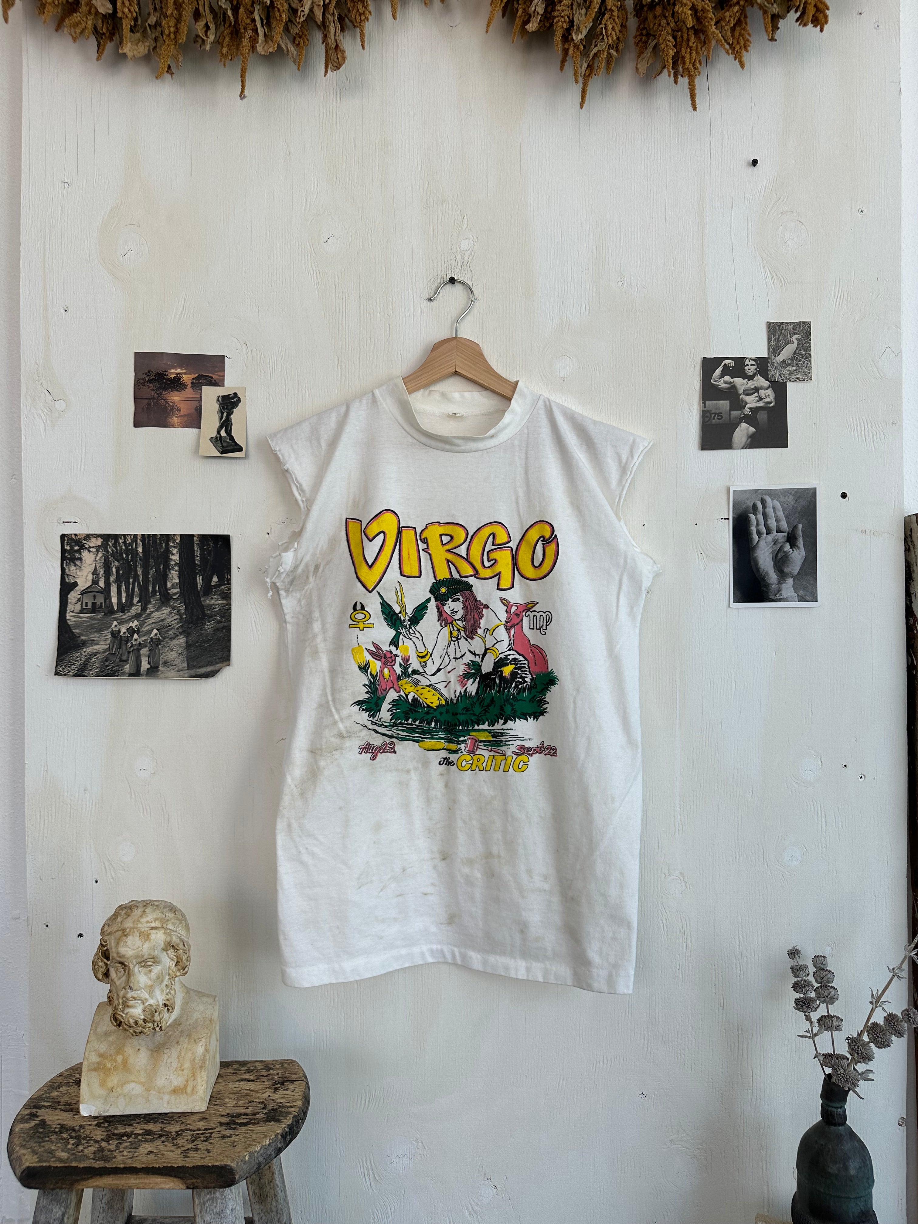 1980s Thrashed Virgo Muscle Tee (M/L)