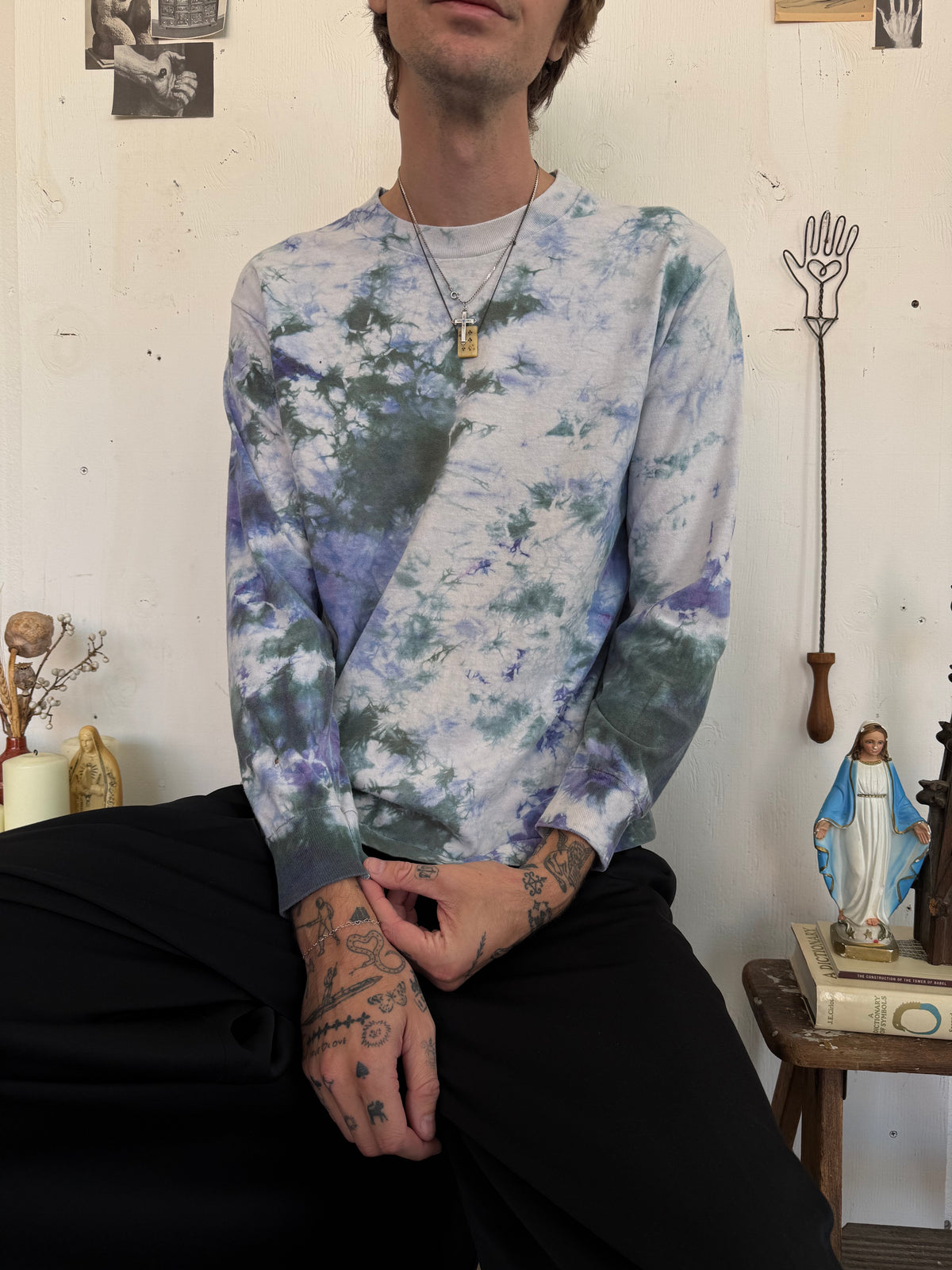 1990s Tie Dye Long Sleeve