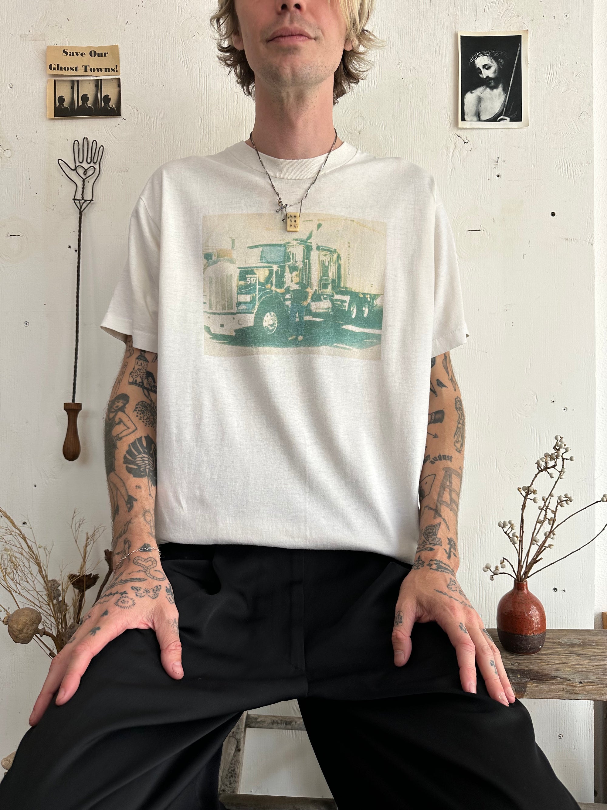 1980s Big Rig Portrait Tee