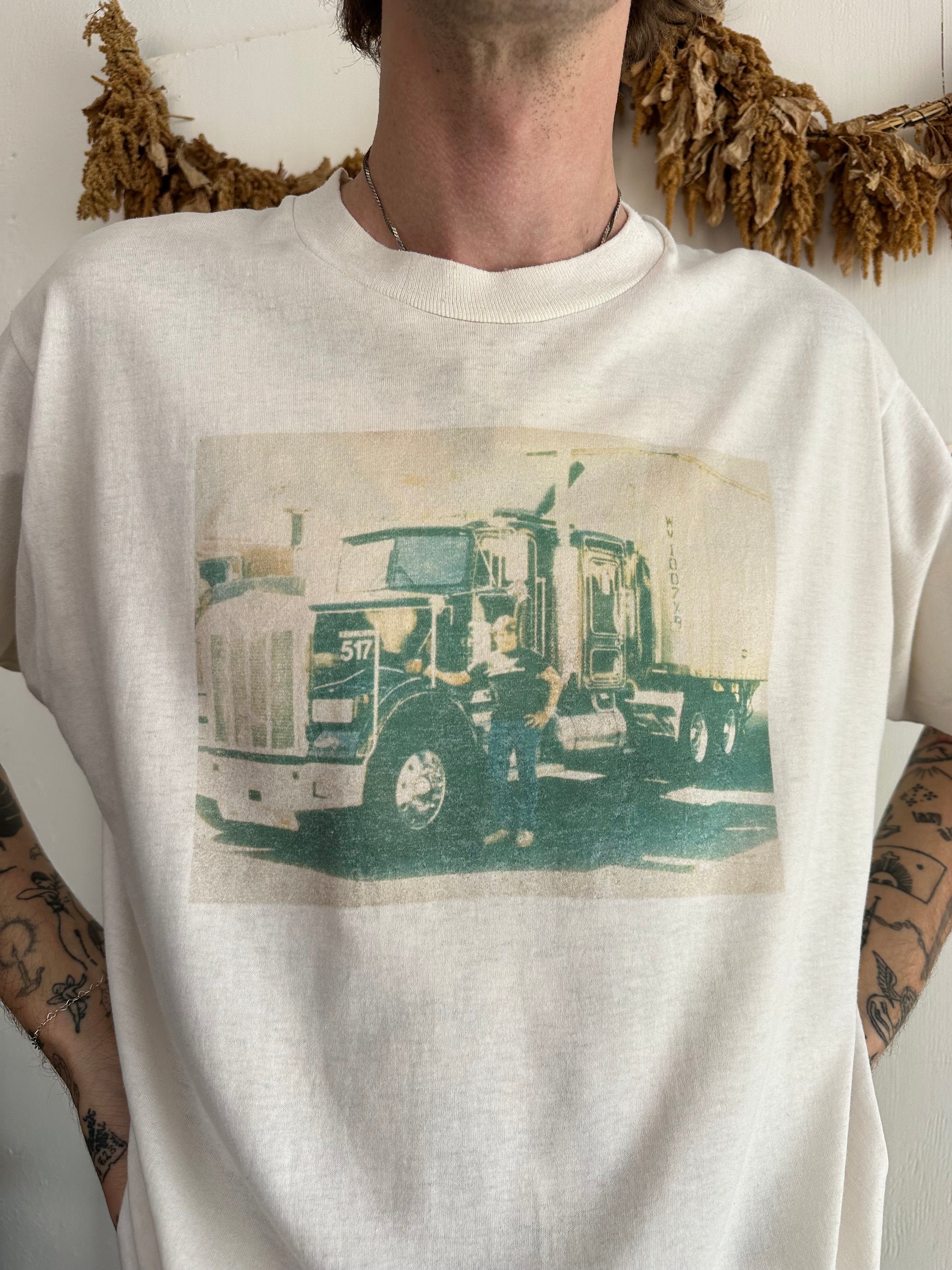 1980s Big Rig Portrait Tee