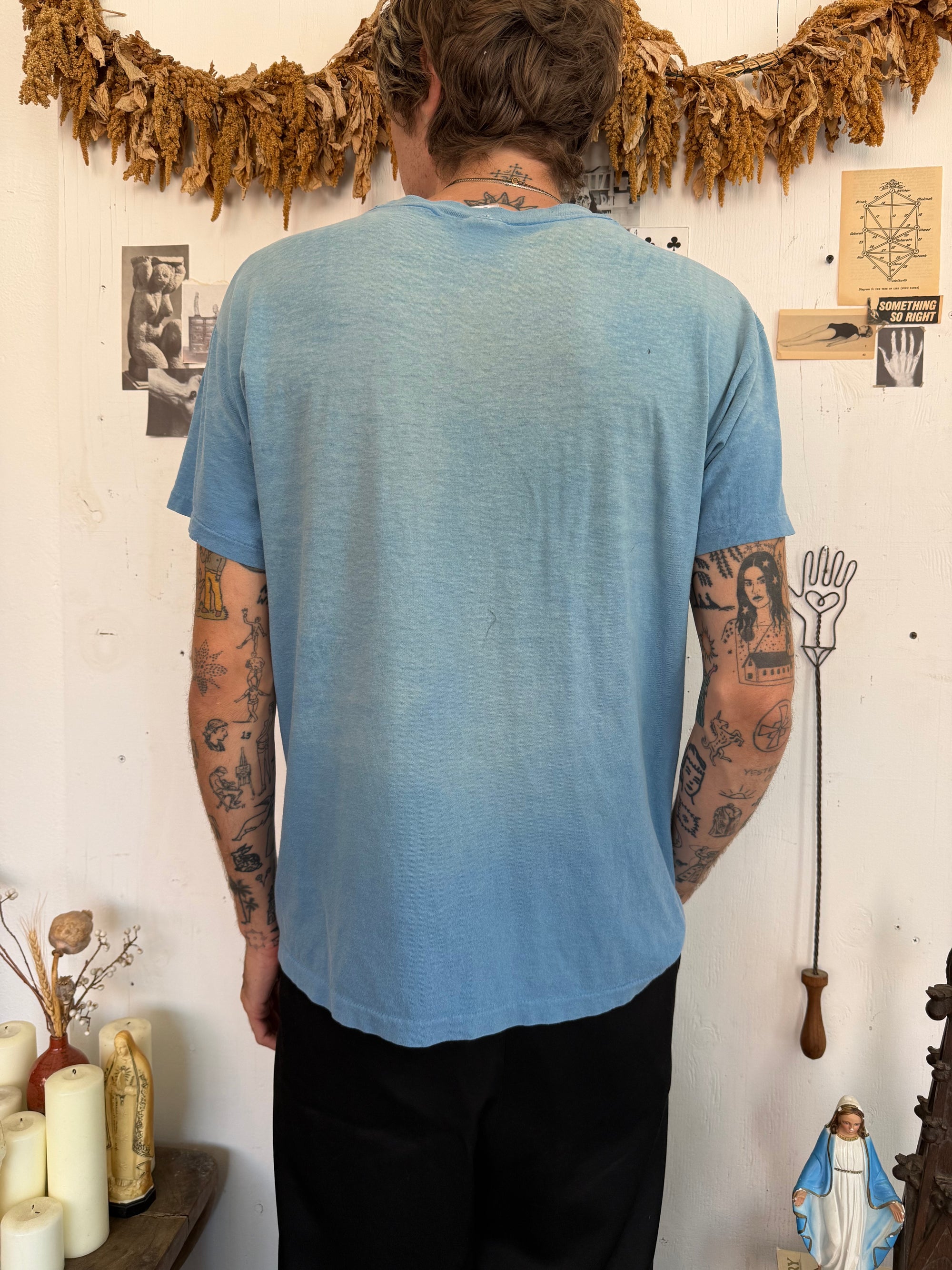 1990s Sunfaded Blank
