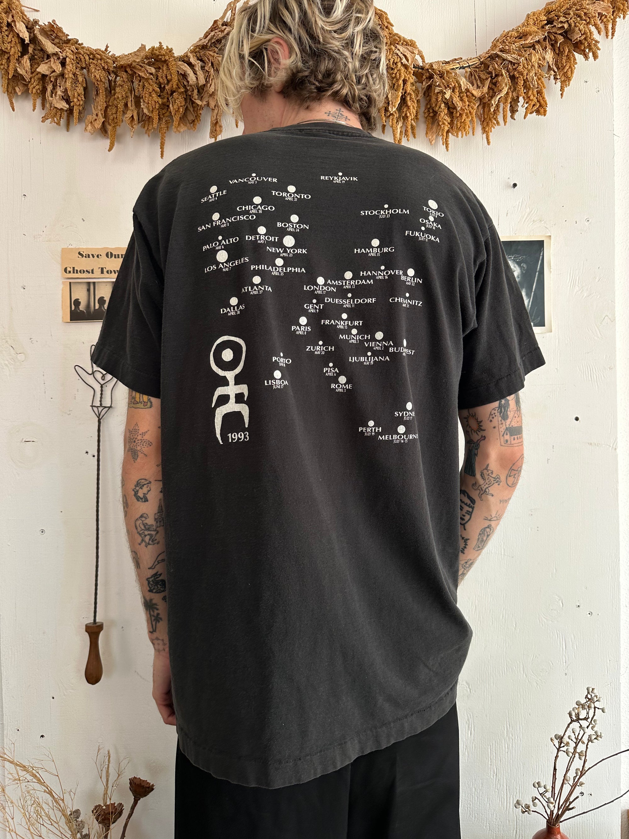 1993 Einstürzende Neubauten Tour Tee