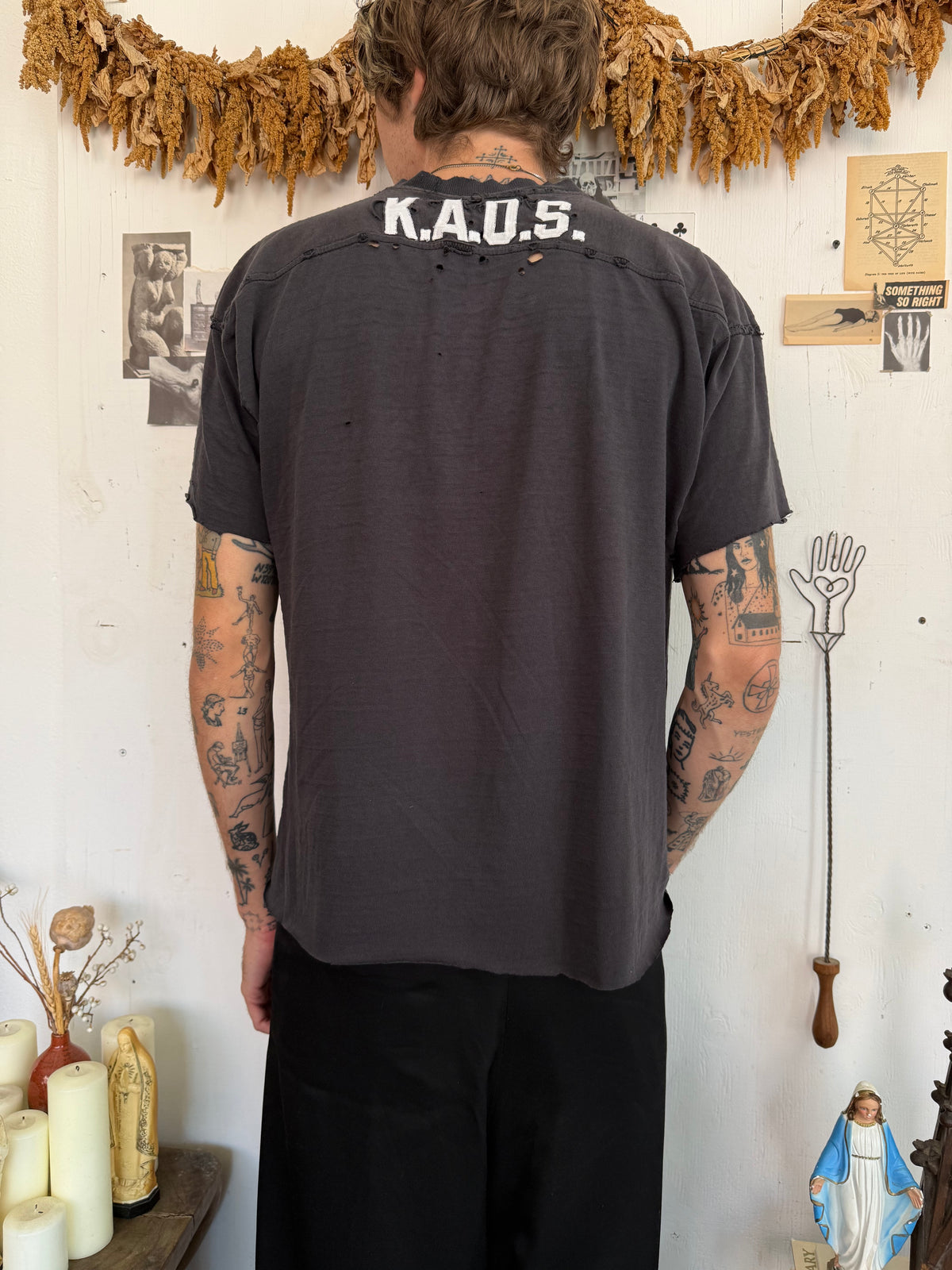 1970s Thrashed Cotton Football Jersey