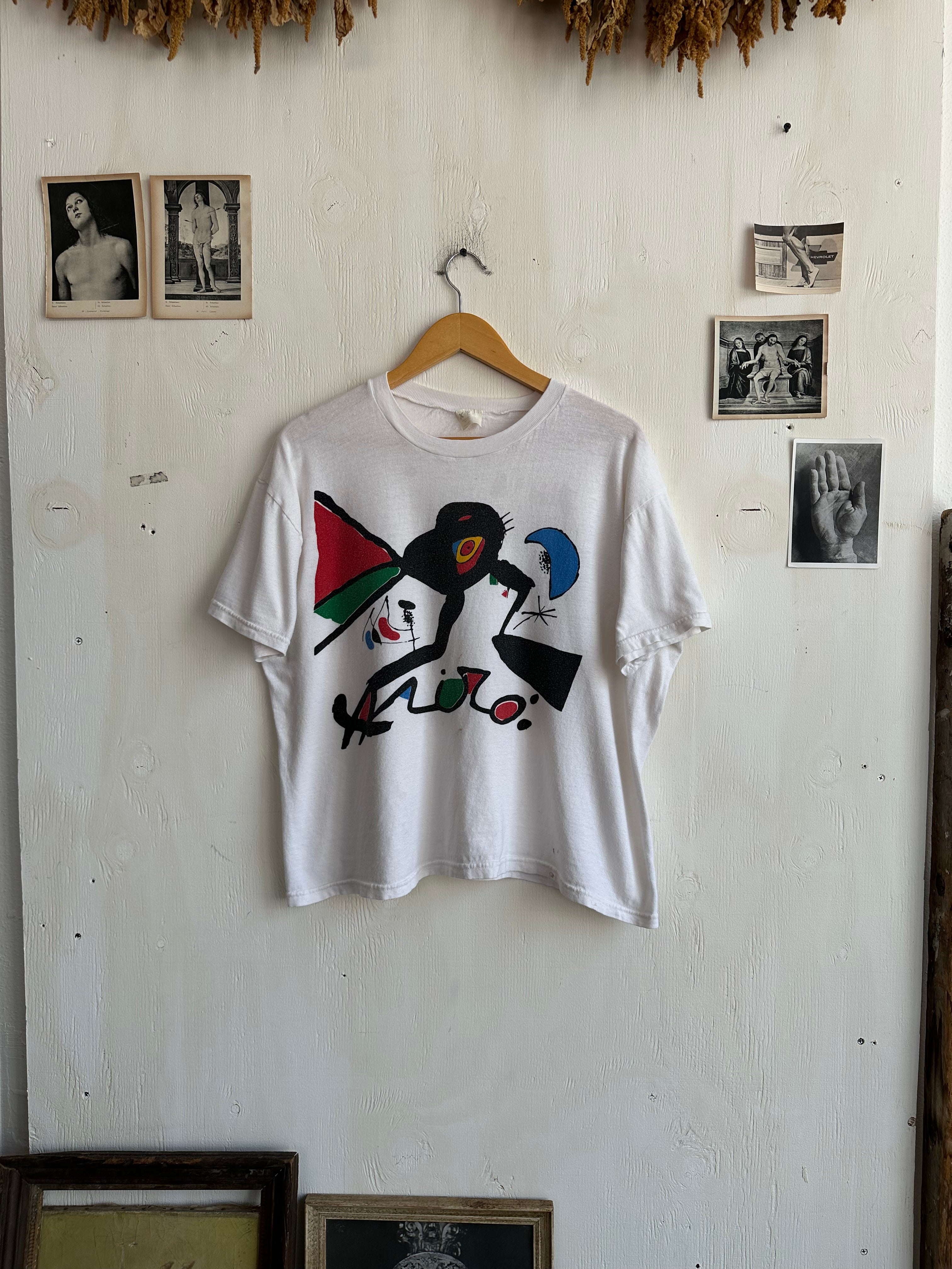 1980s Joan Miro T-Shirt (Boxy M)