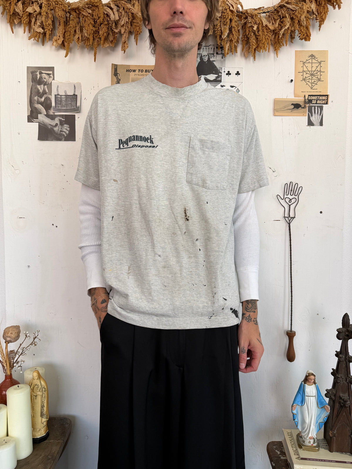 1990s Thrashed Pequannock Disposal Tee
