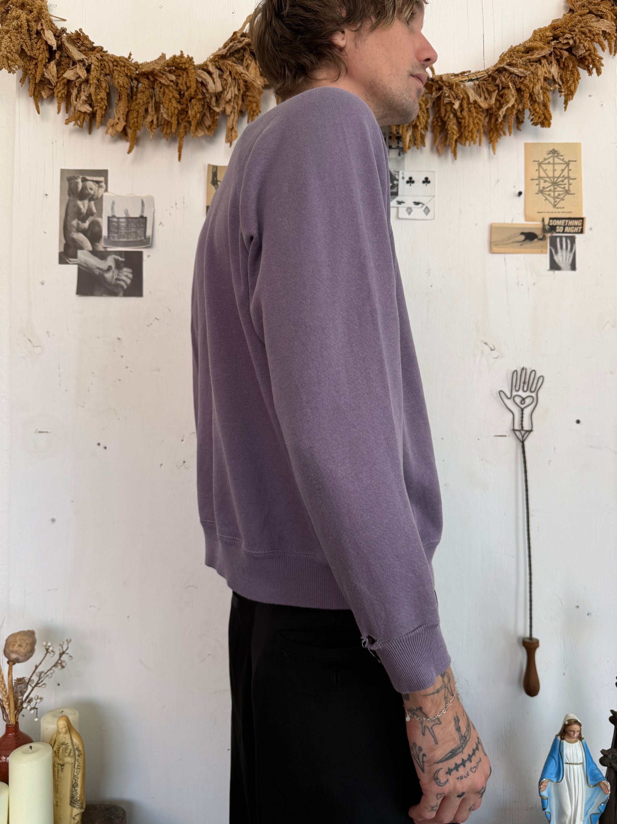 1980s Lavender Sweatshirt
