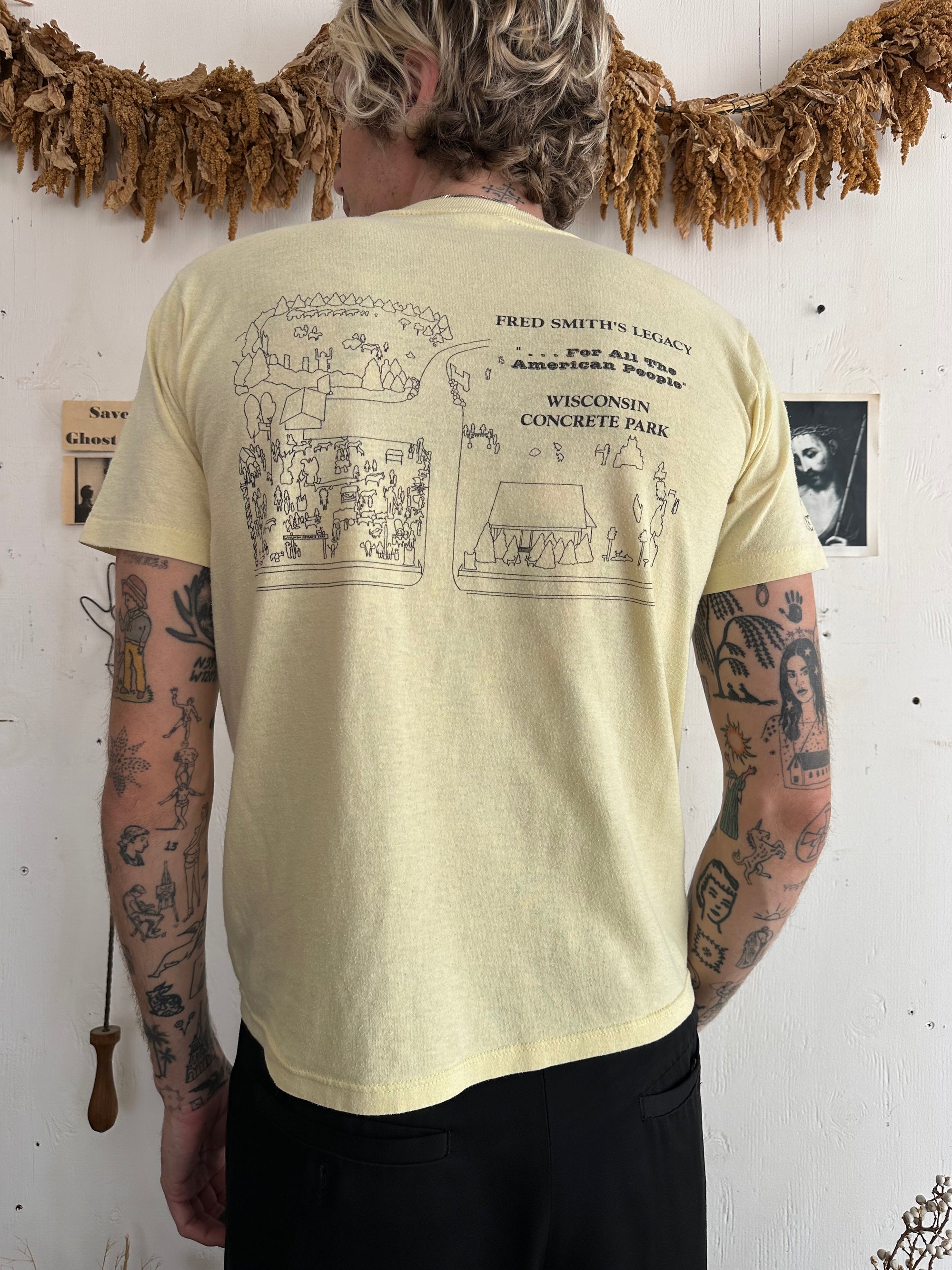 1980s Fred Smith Portrait Tee