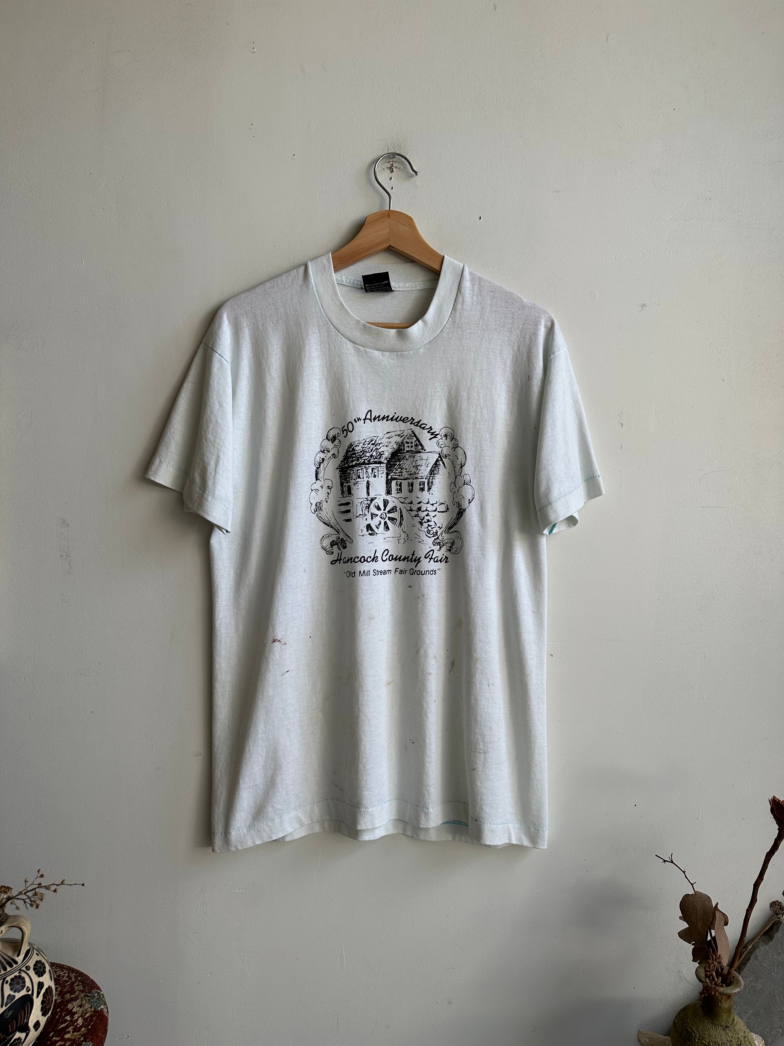 1980s Hancock County Fair Tee (M)