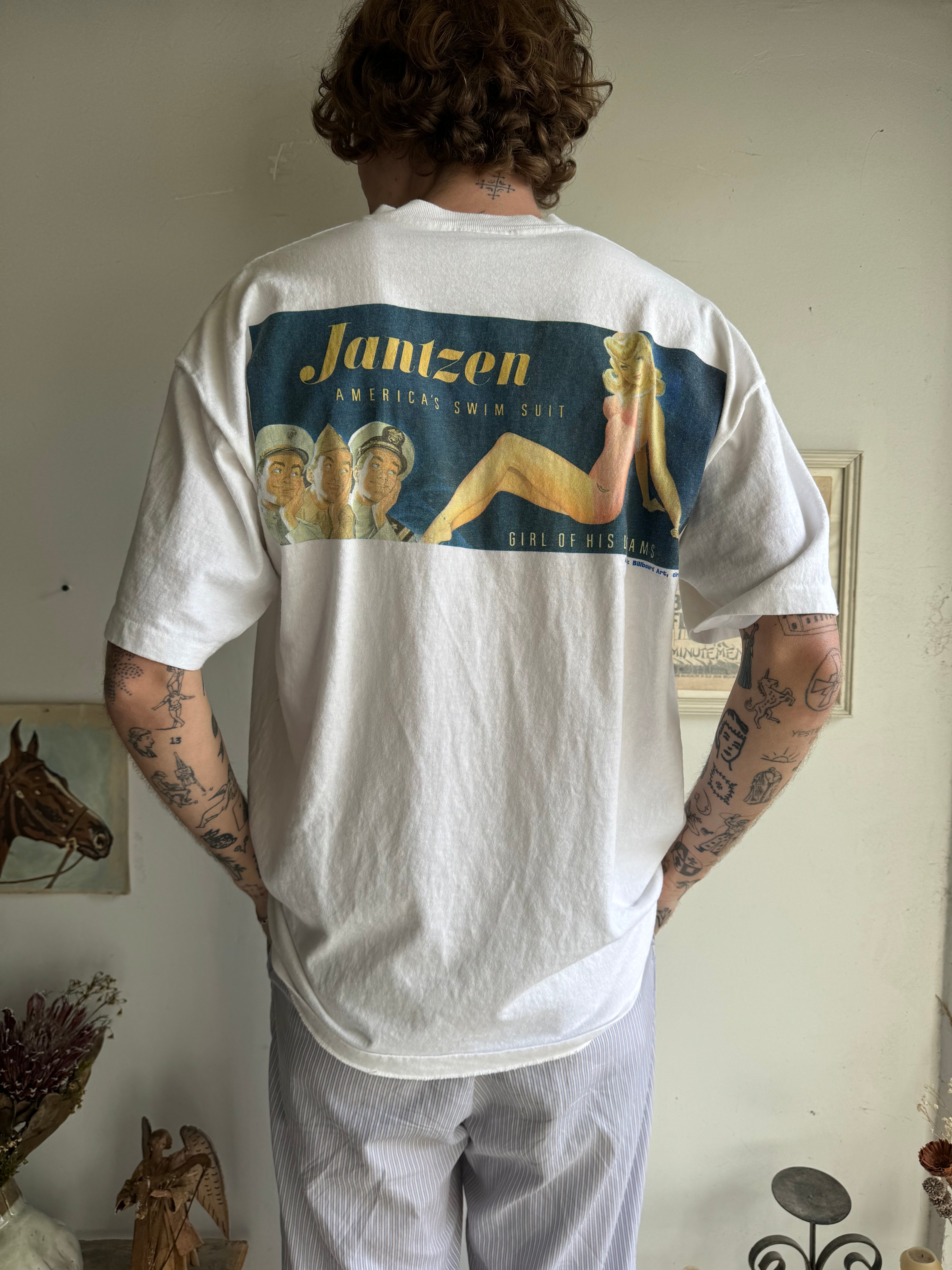 1990s Jantzen Swim Suit Tee (XL)