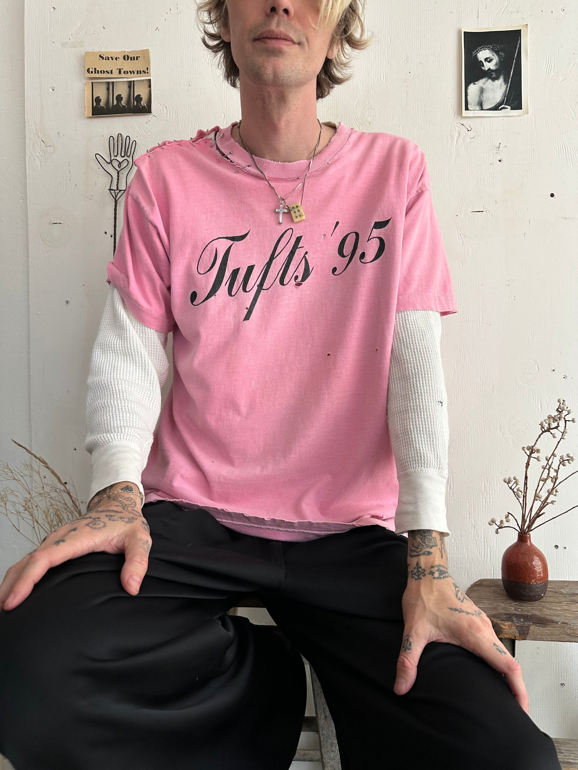 1995 Thrashed Tufts University Tee