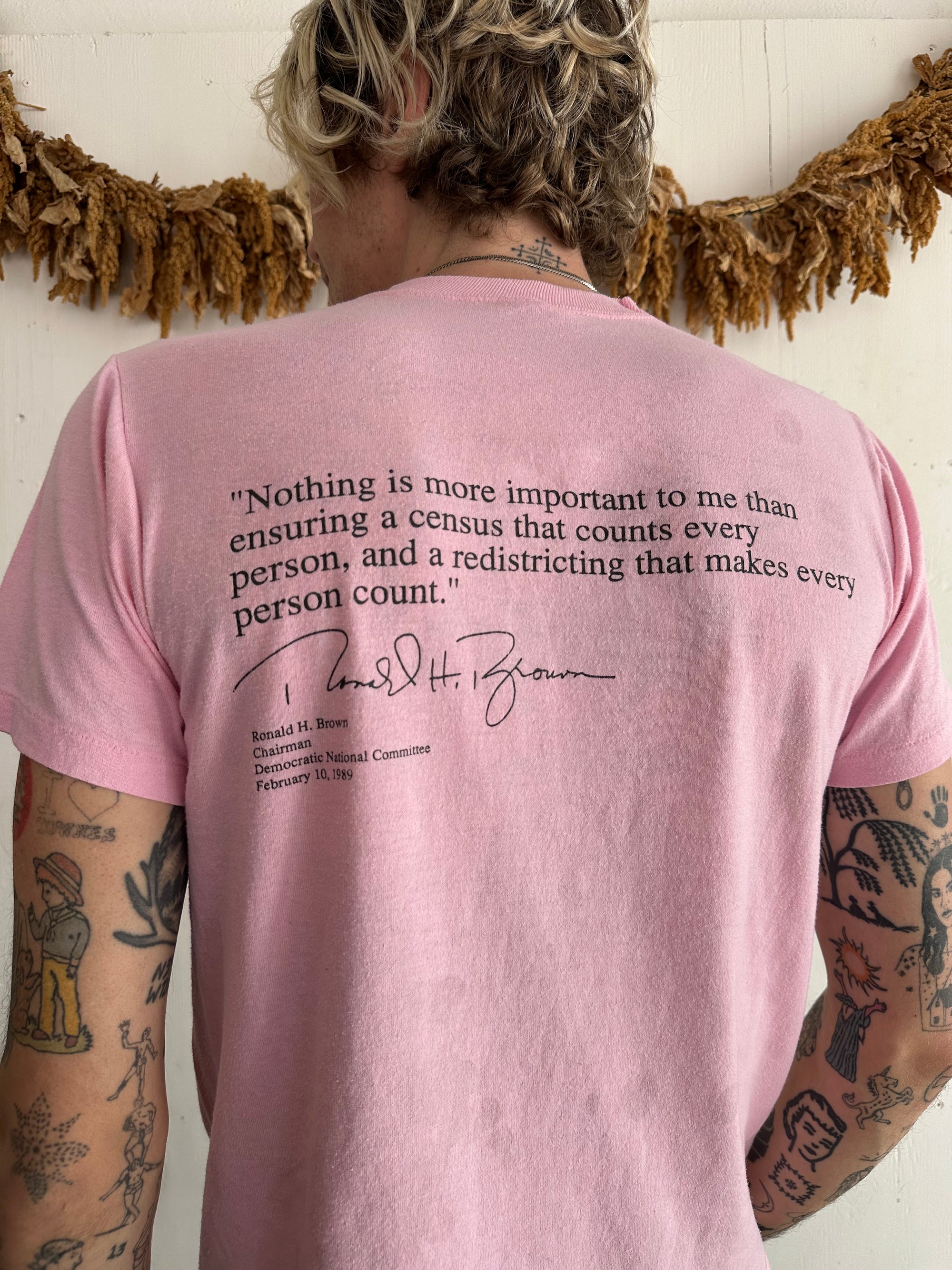 1989 “Stand Up and Be Counted” T-Shirt