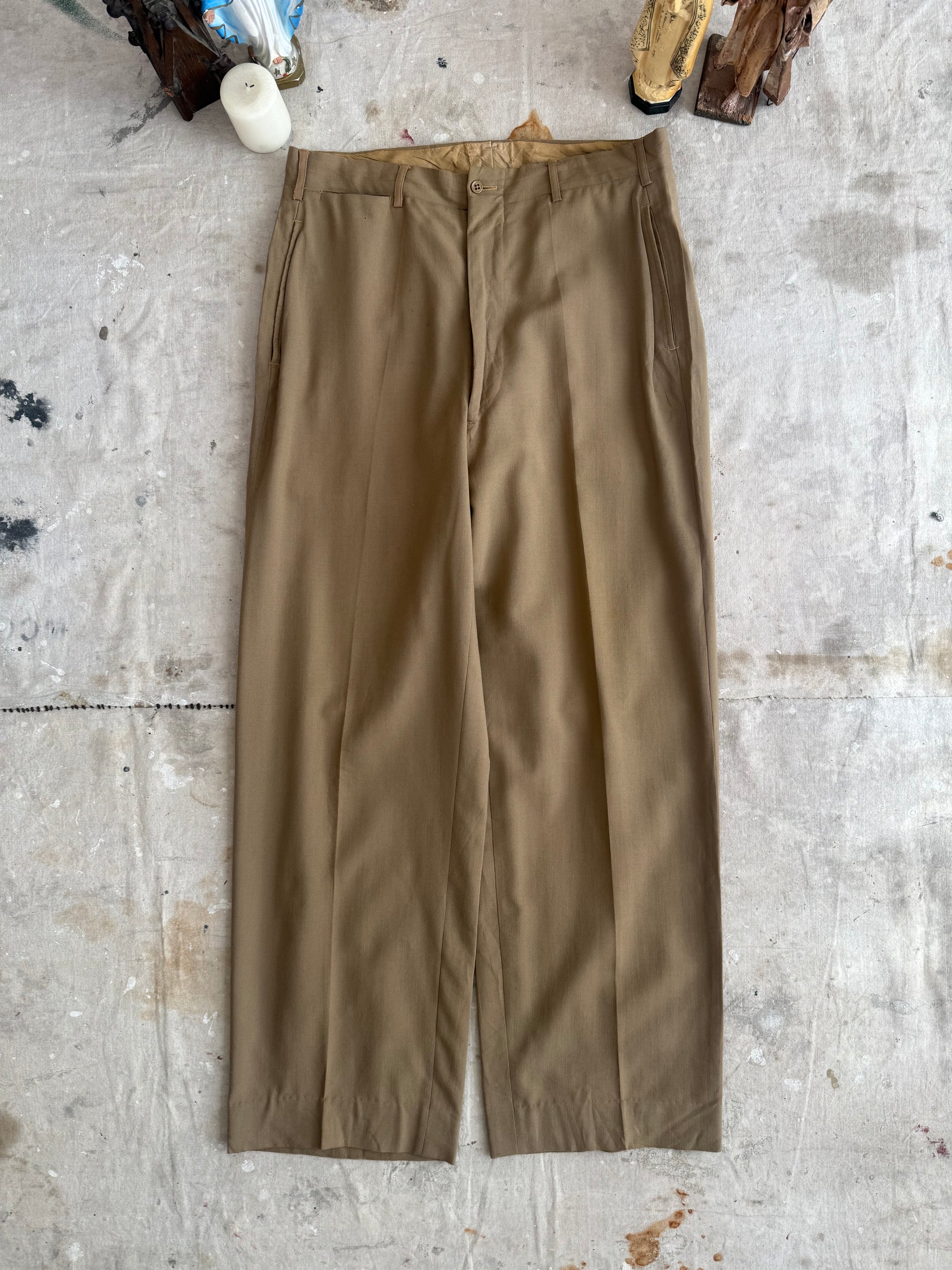 1940s Kahki Trousers