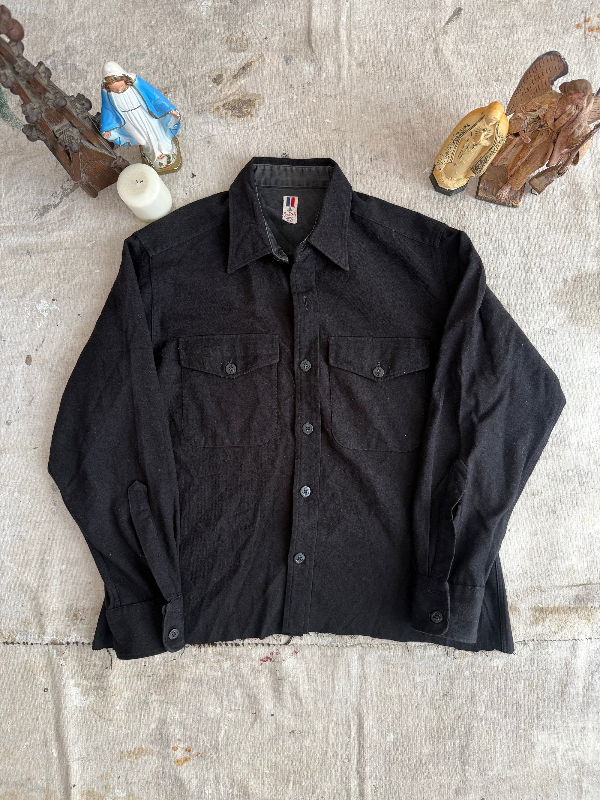 1960s Officers Button Up