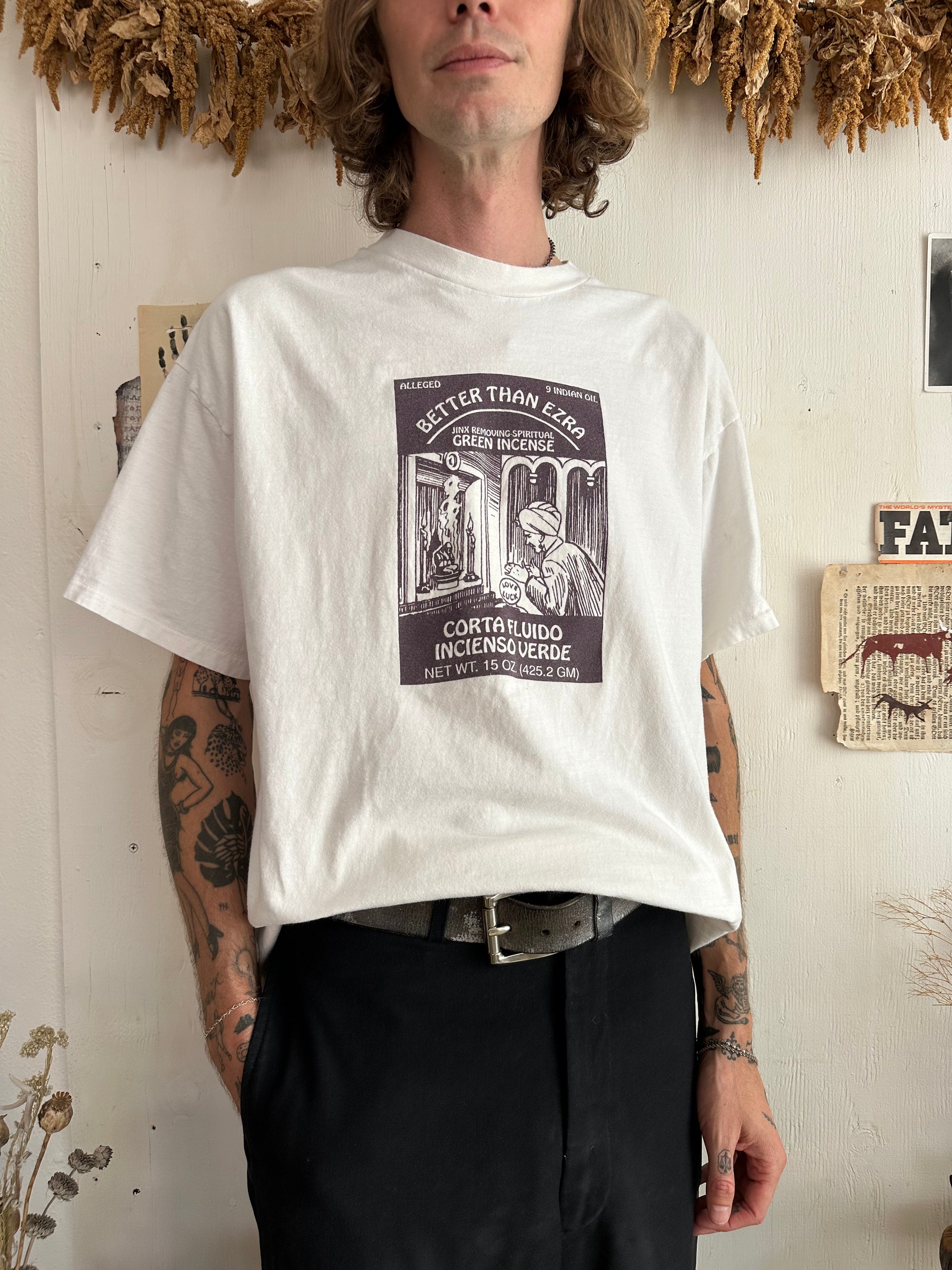 1990s Green Incense Tee