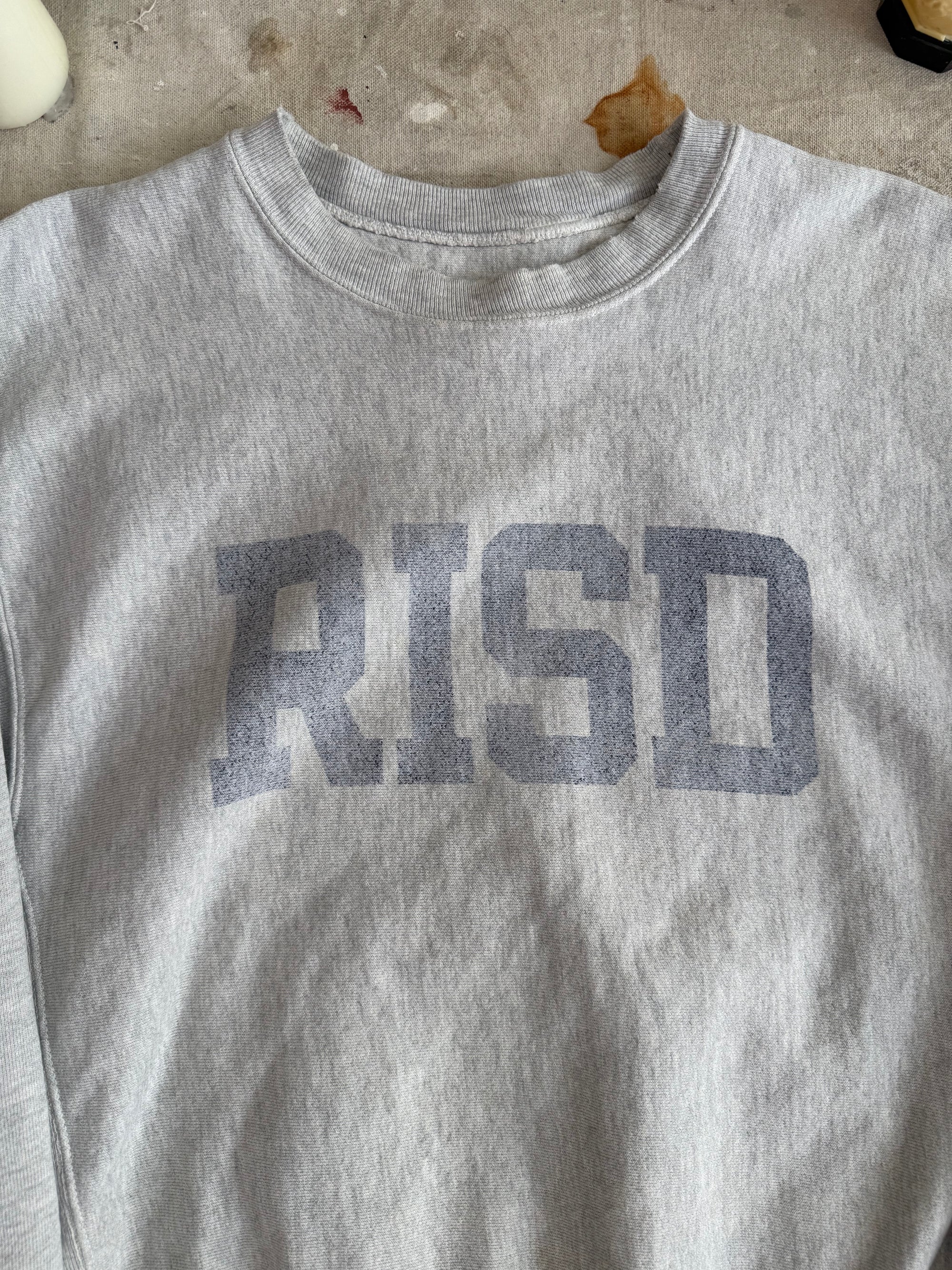 1990s RISD Reverse Weave Sweatshirt