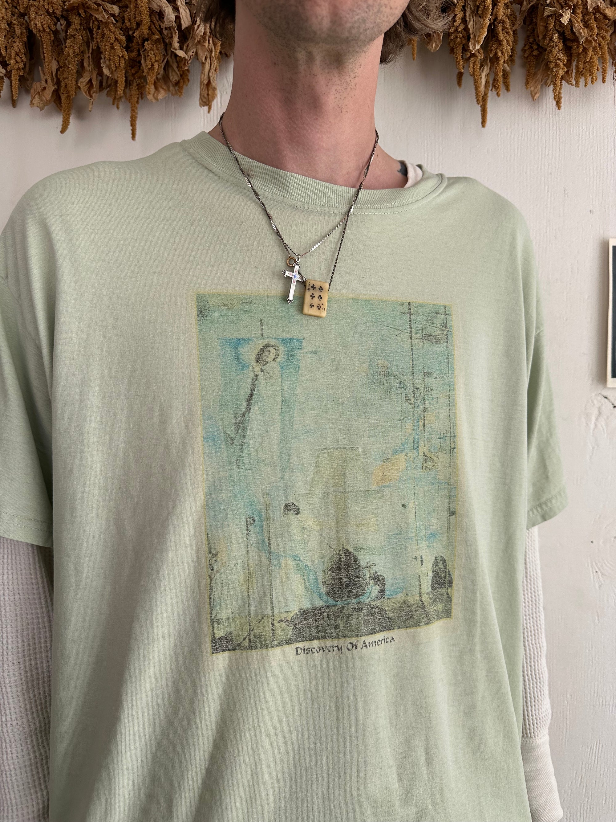 1990s Salvador Dali “Discovery of America” Tee