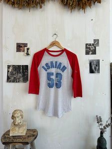 1970s Paper Thin Isaiah Baseball Tee (M)