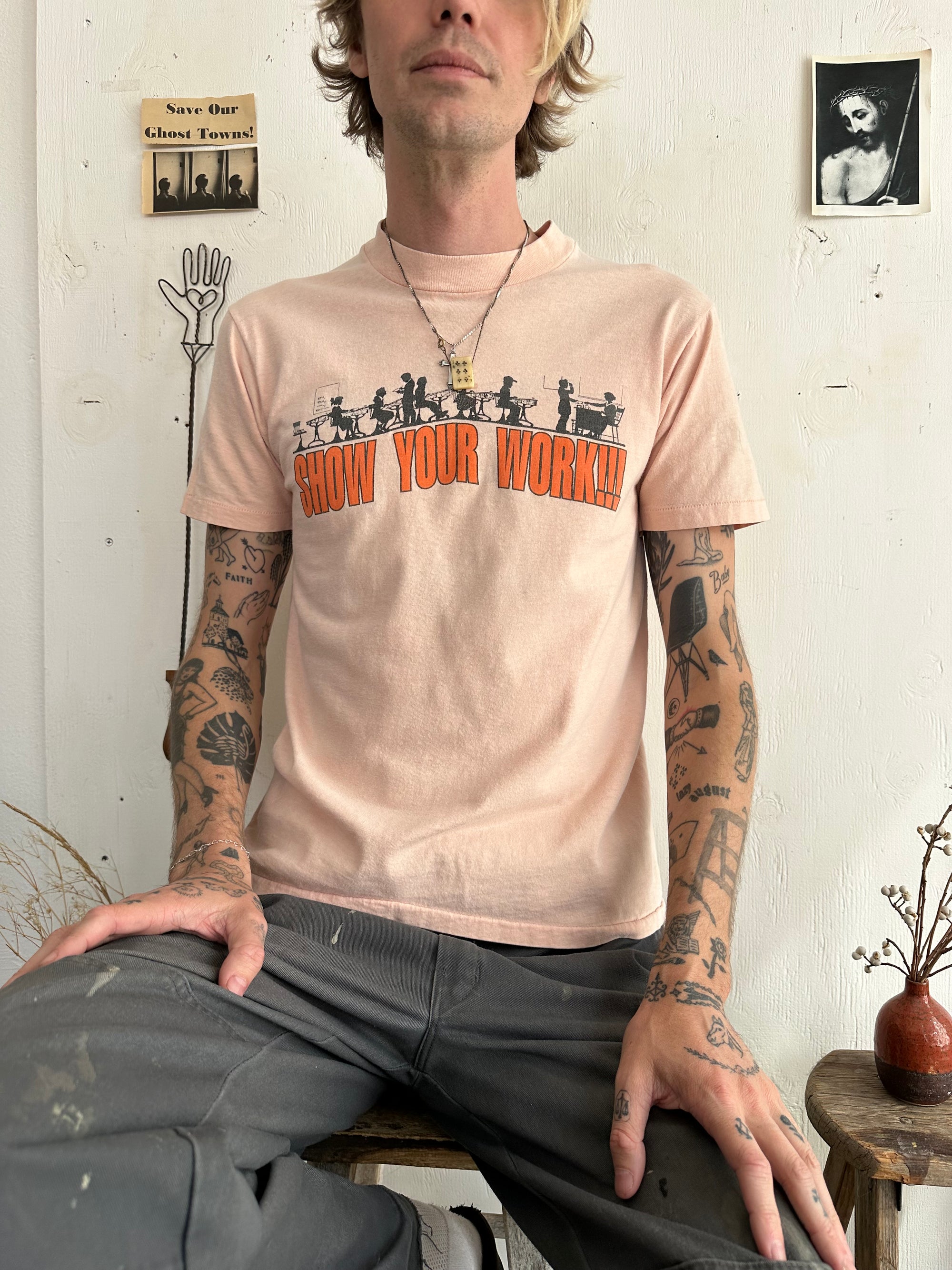 1980s Show Your Work!!! Tee