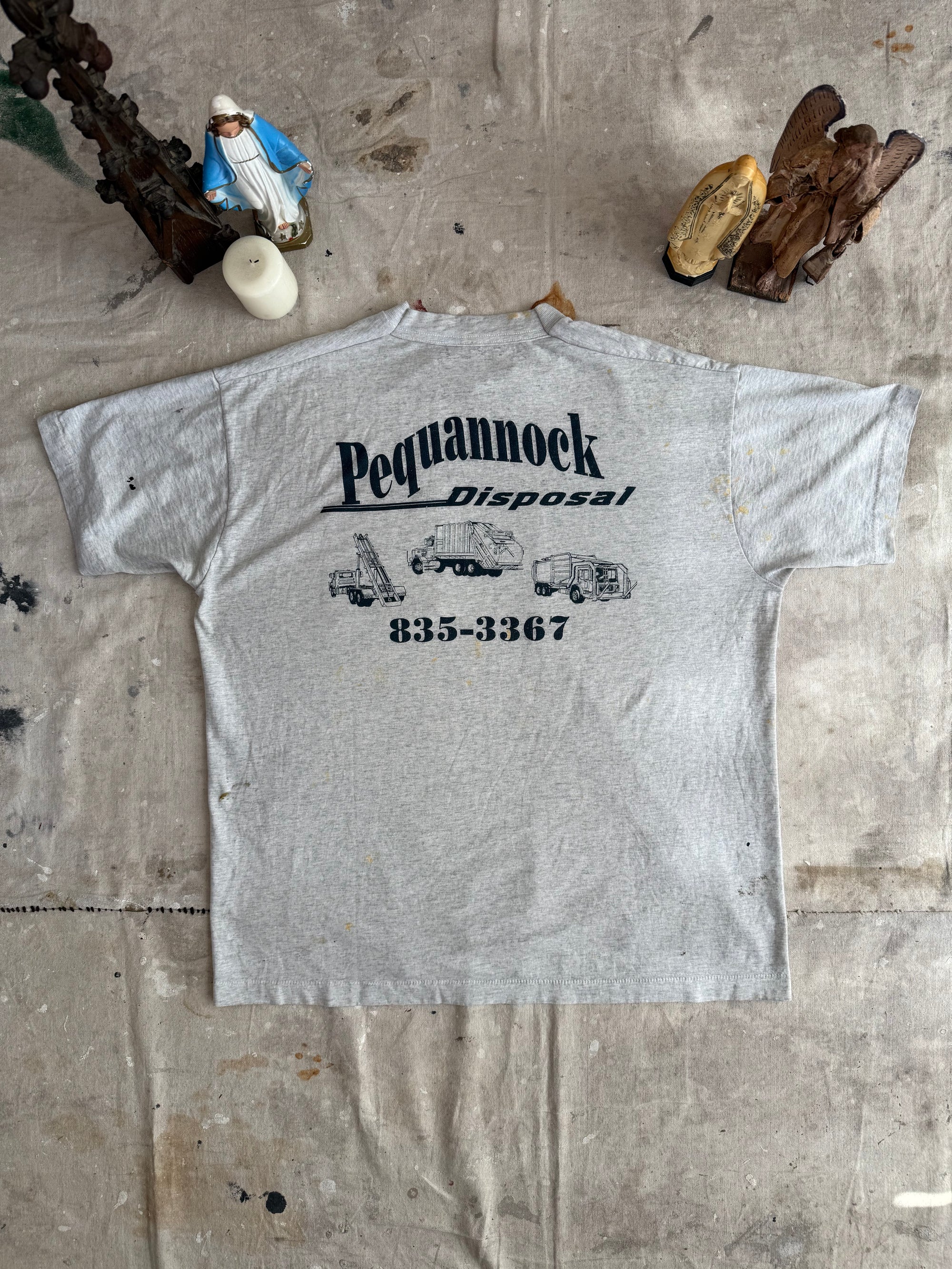 1990s Thrashed Pequannock Disposal Tee