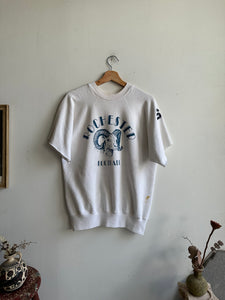 1980s Rochester Football Short Sleeve Sweatshirt (L/XL)