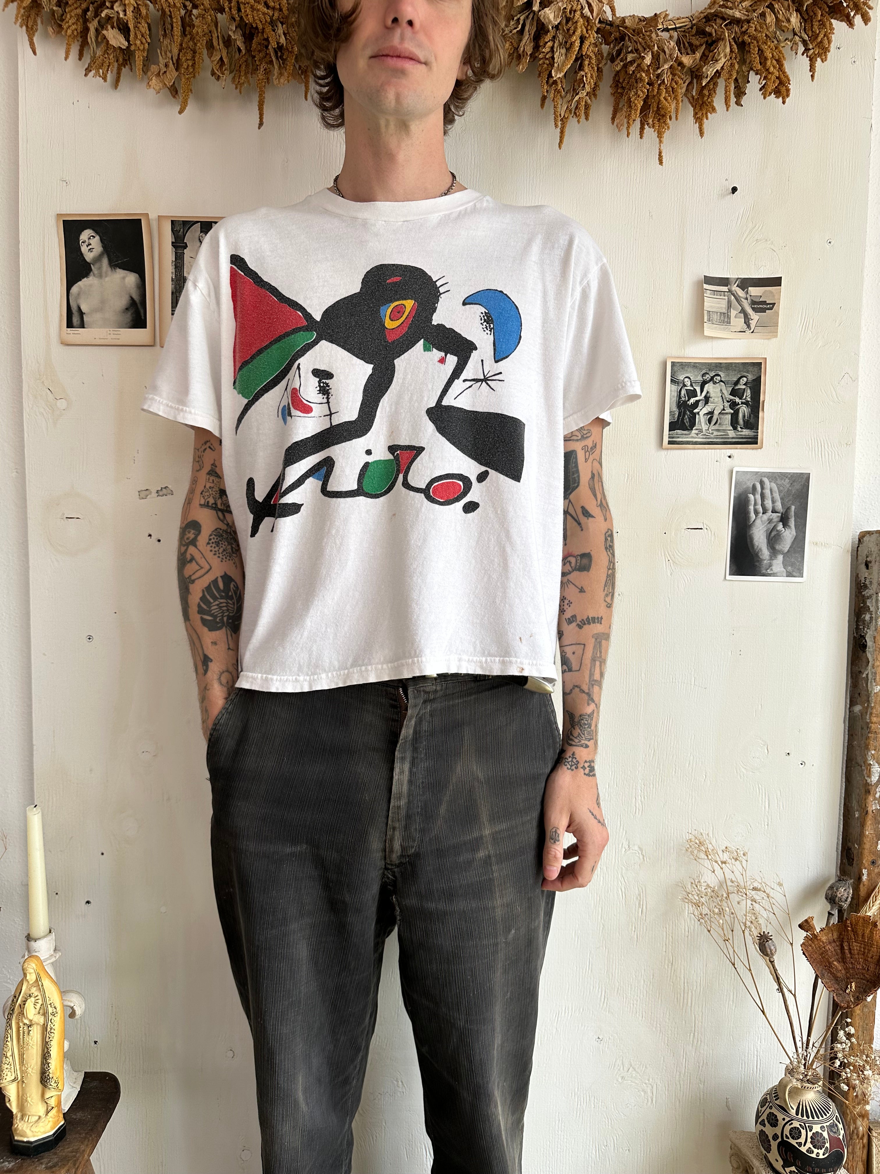 1980s Joan Miro T-Shirt (Boxy M)