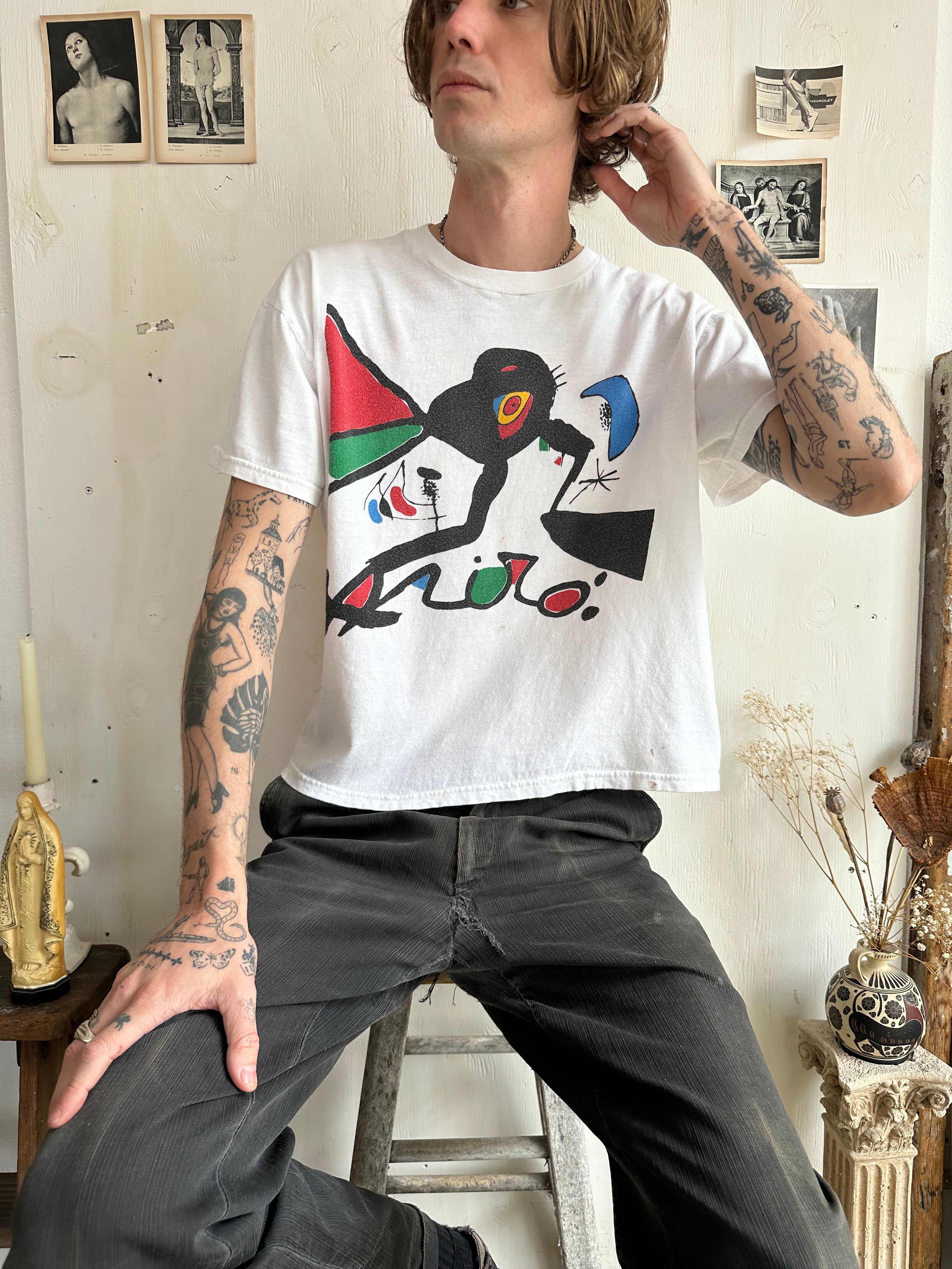 1980s Joan Miro T-Shirt (Boxy M)