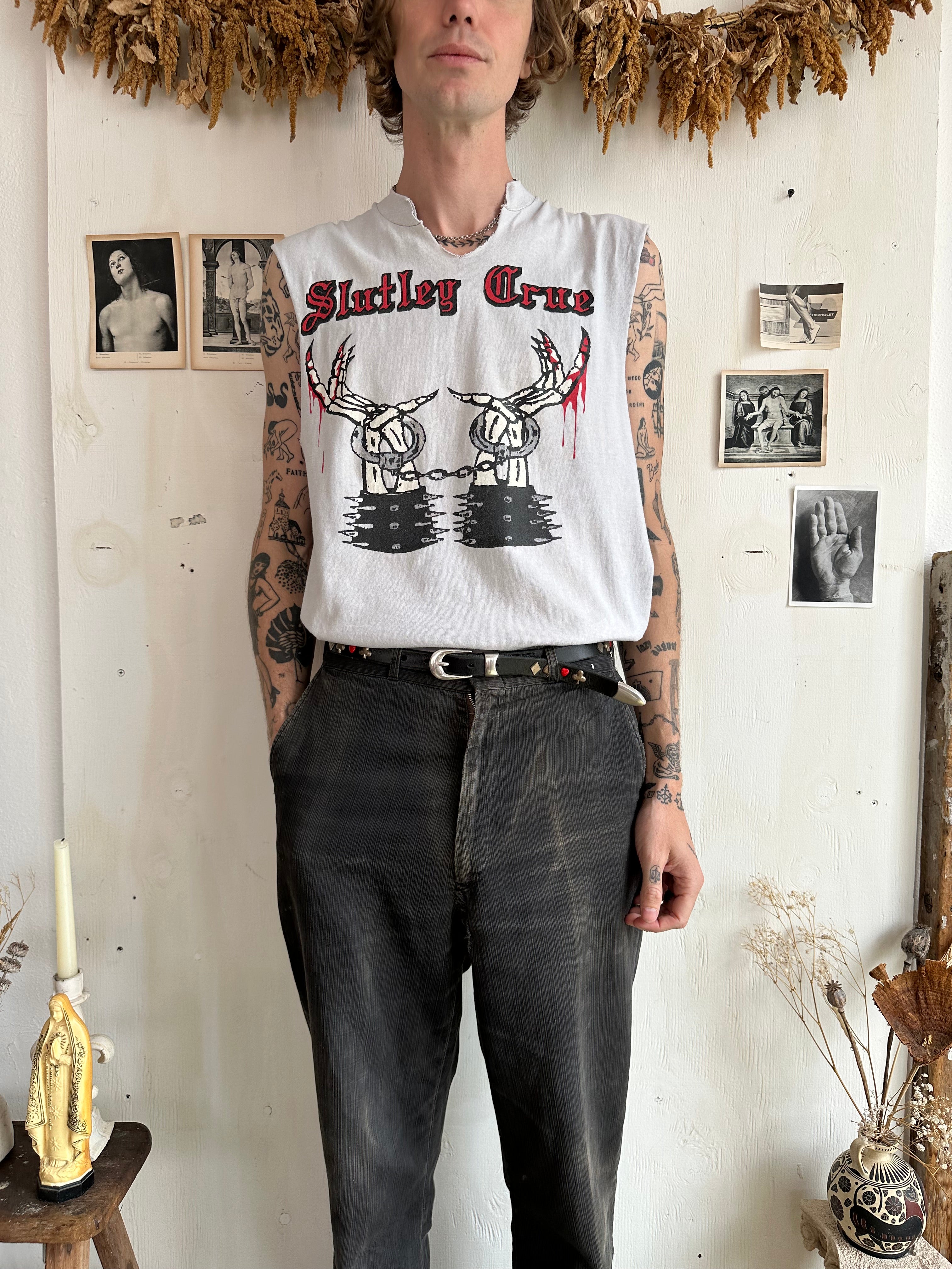 1989 Slutley Crue Muscle Tank (M/L)