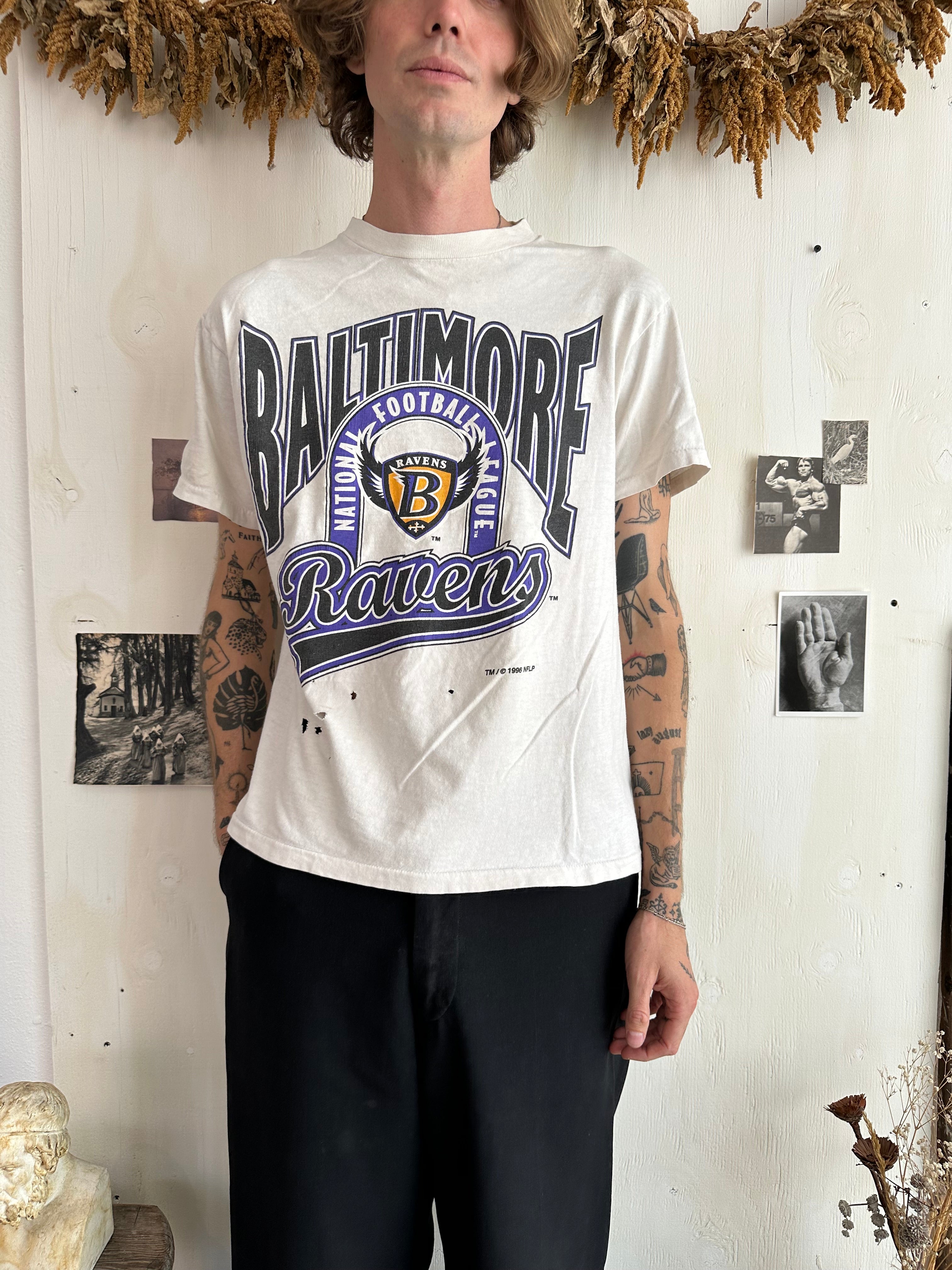 1996 Baltimore Ravens Tee (Boxy L)