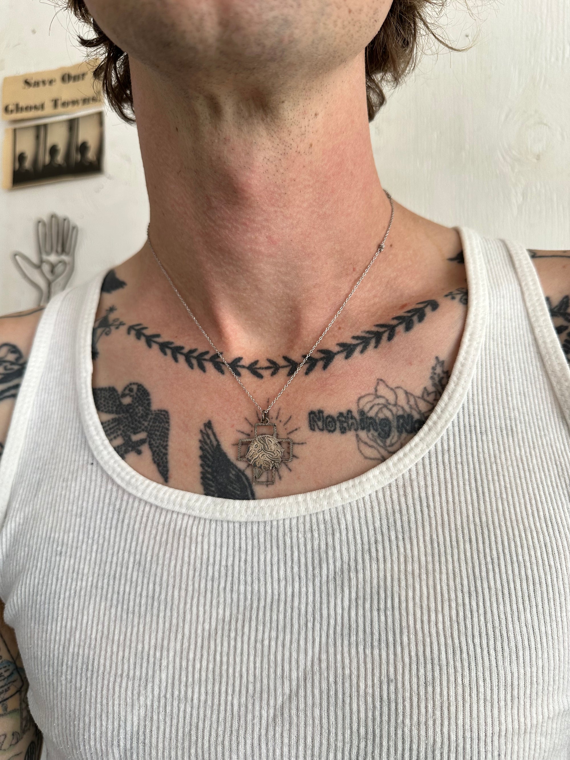 Vintage Jesus Crown of Thorns Necklace