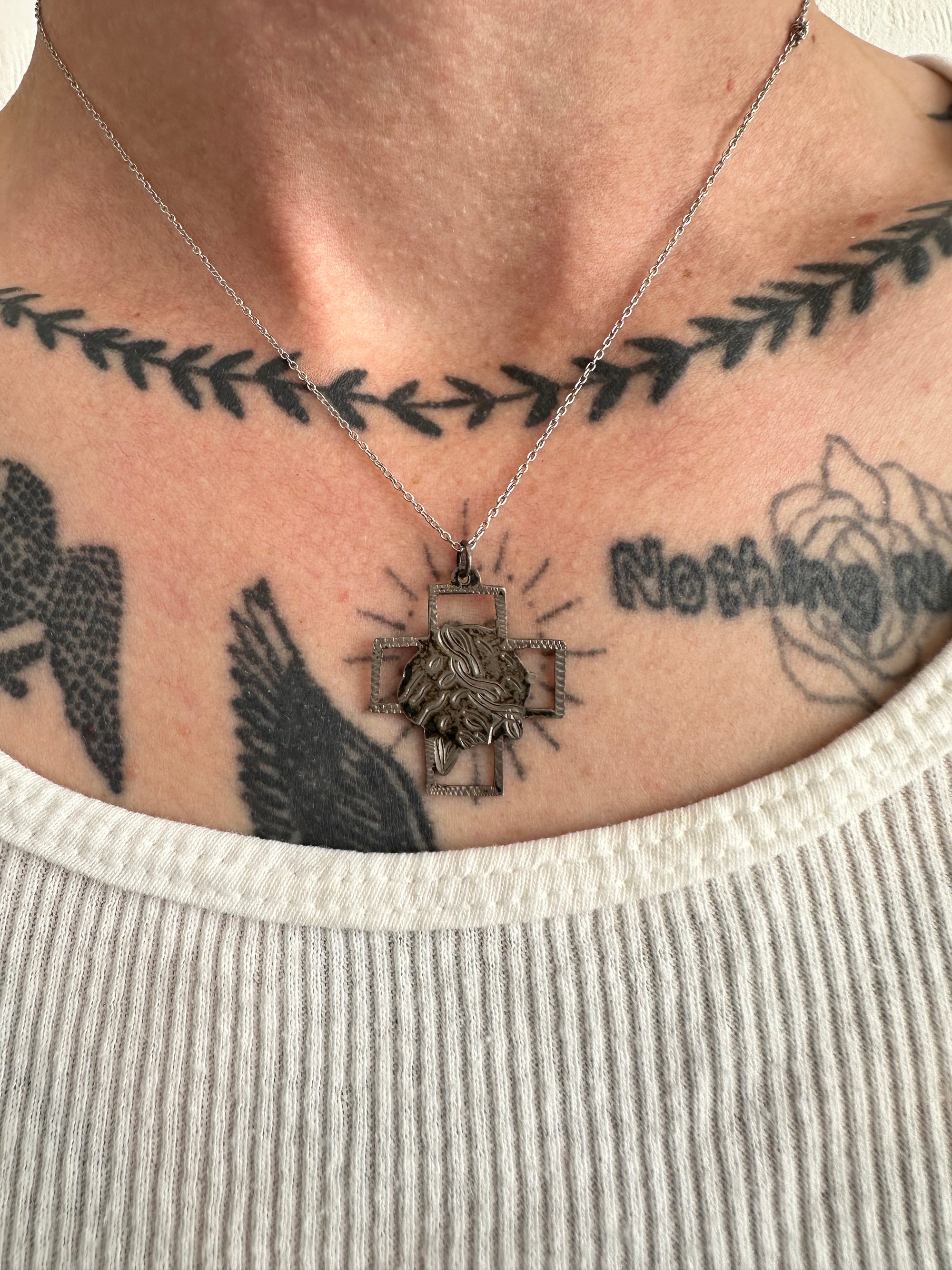 Vintage Jesus Crown of Thorns Necklace