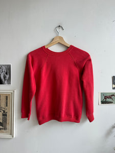 1960s Sun Faded Red Crewneck (S)