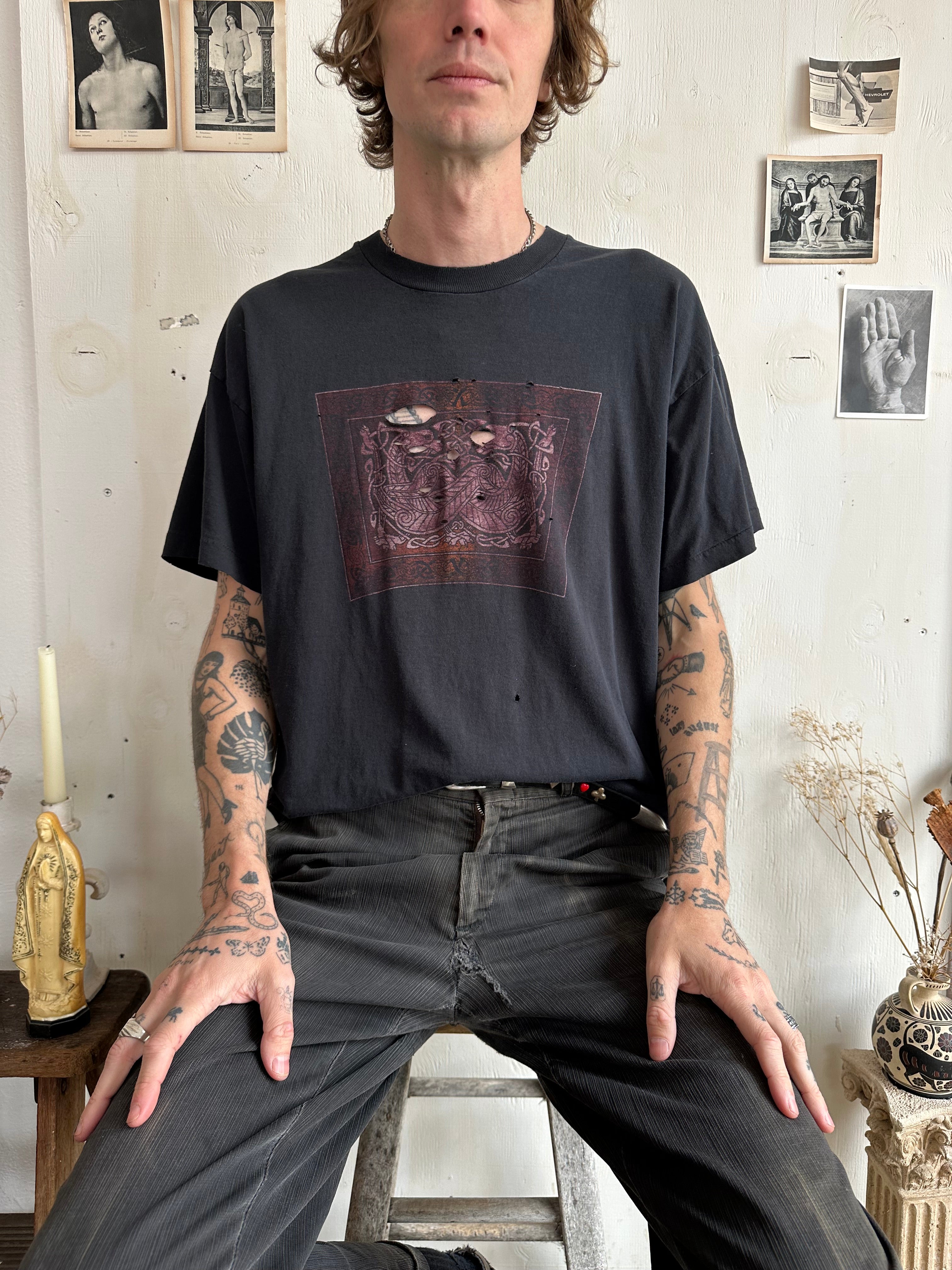 1980s Thrashed Celtic Knot T-Shirt (Boxy XL)