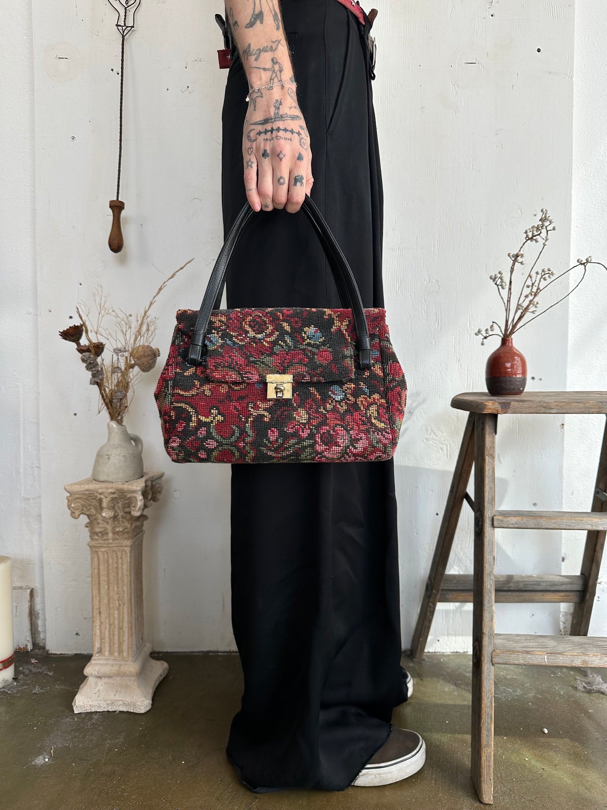 Vintage Carpet Handbag