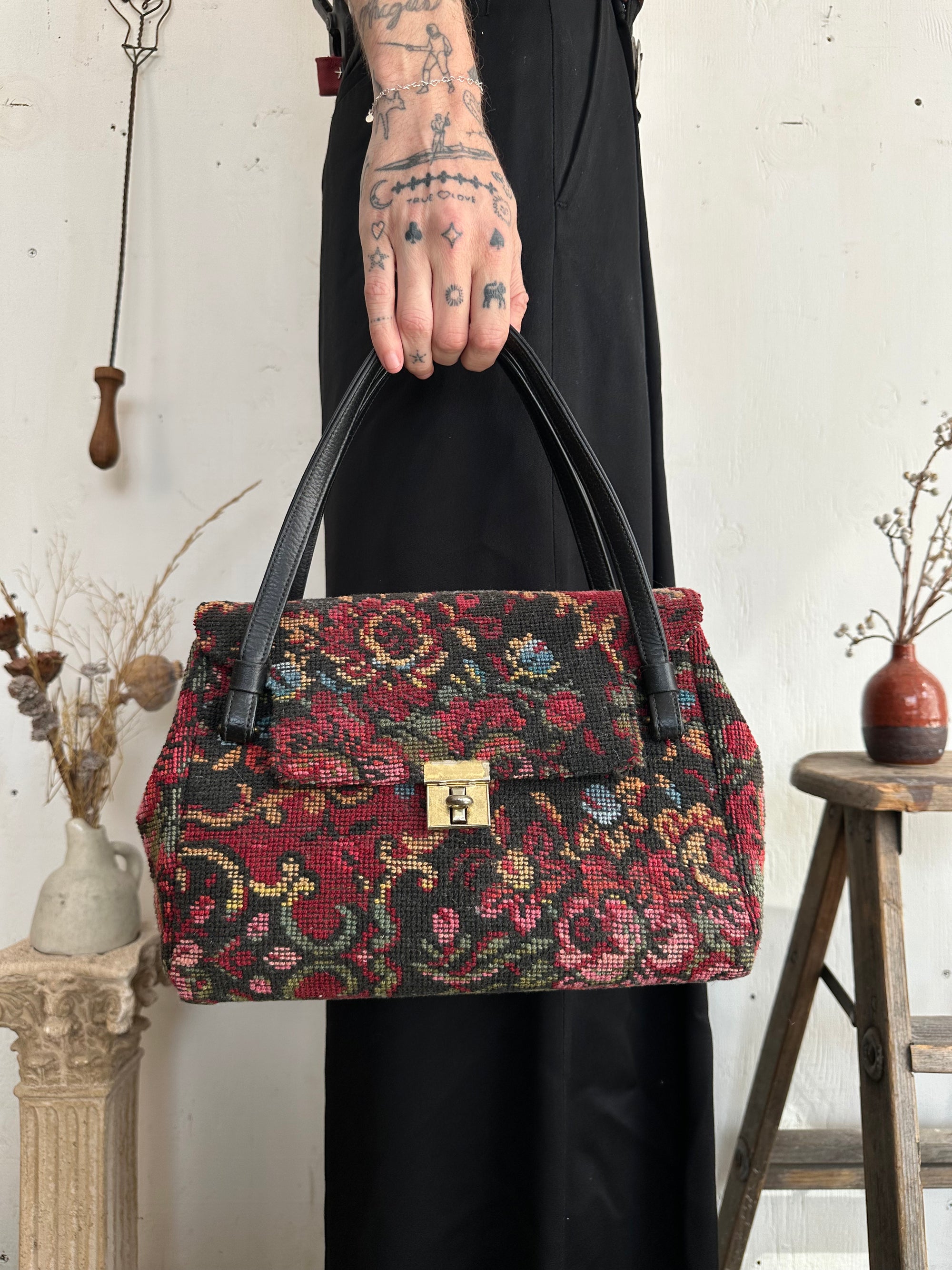 Vintage Carpet Handbag