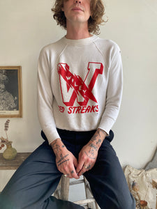 1980s Red Streaks Sweatshirt (S)