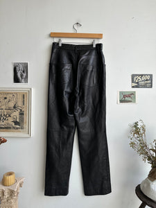 1990s Women’s Leather Pants (27 x 28)