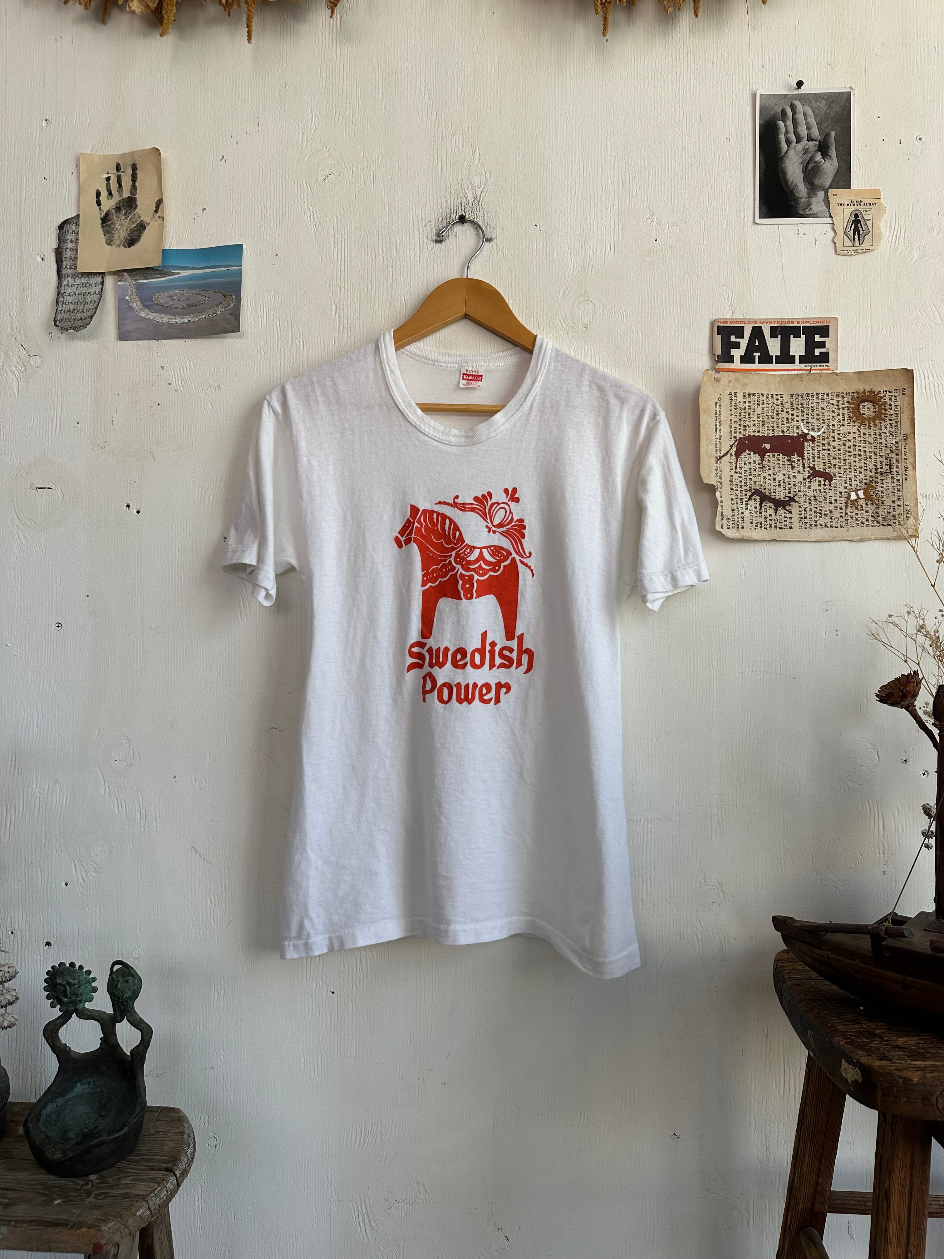 1980s Swedish Power T-Shirt (S)