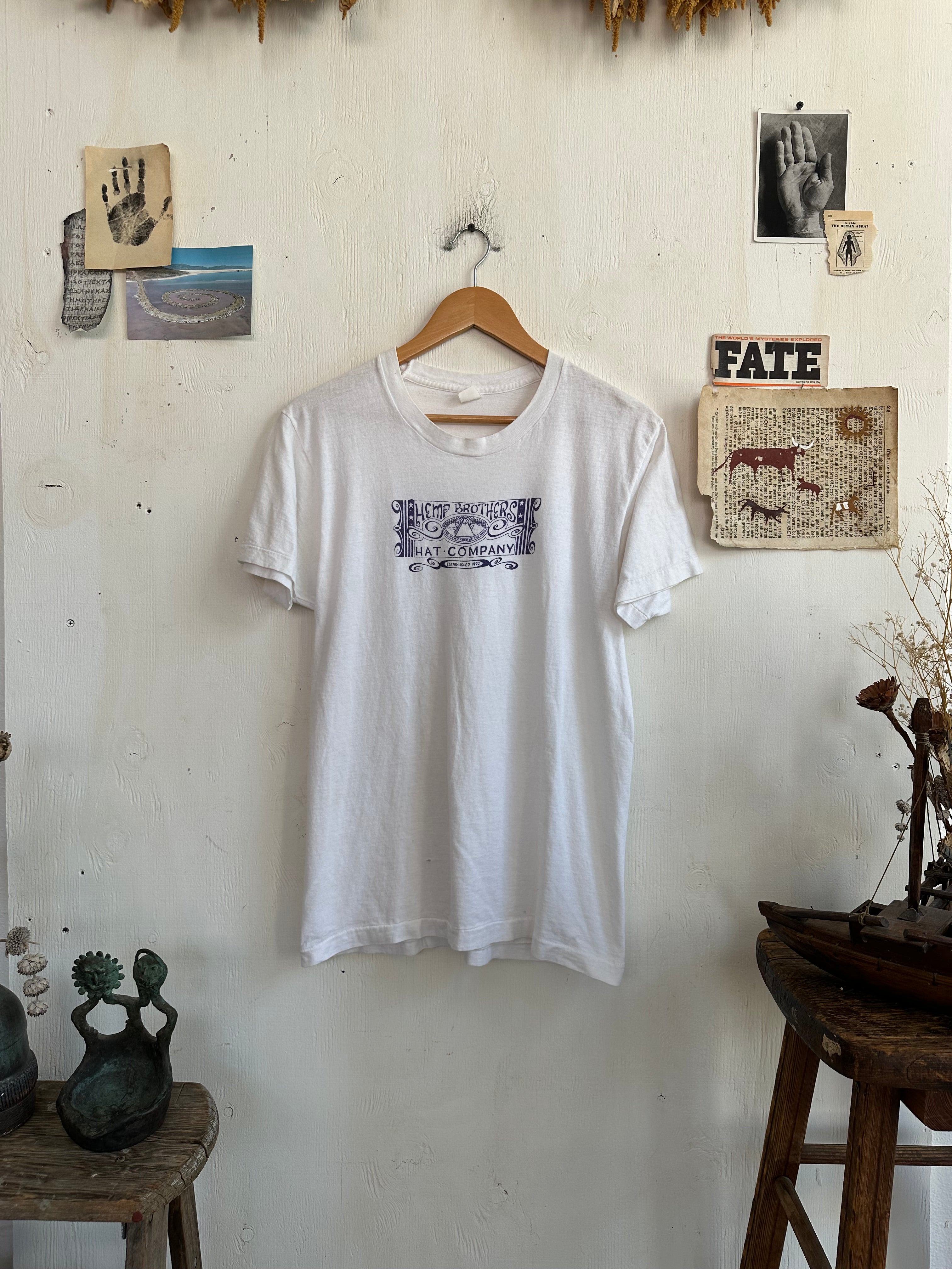 1980s Hemp Brothers Hat Company Tee (M)