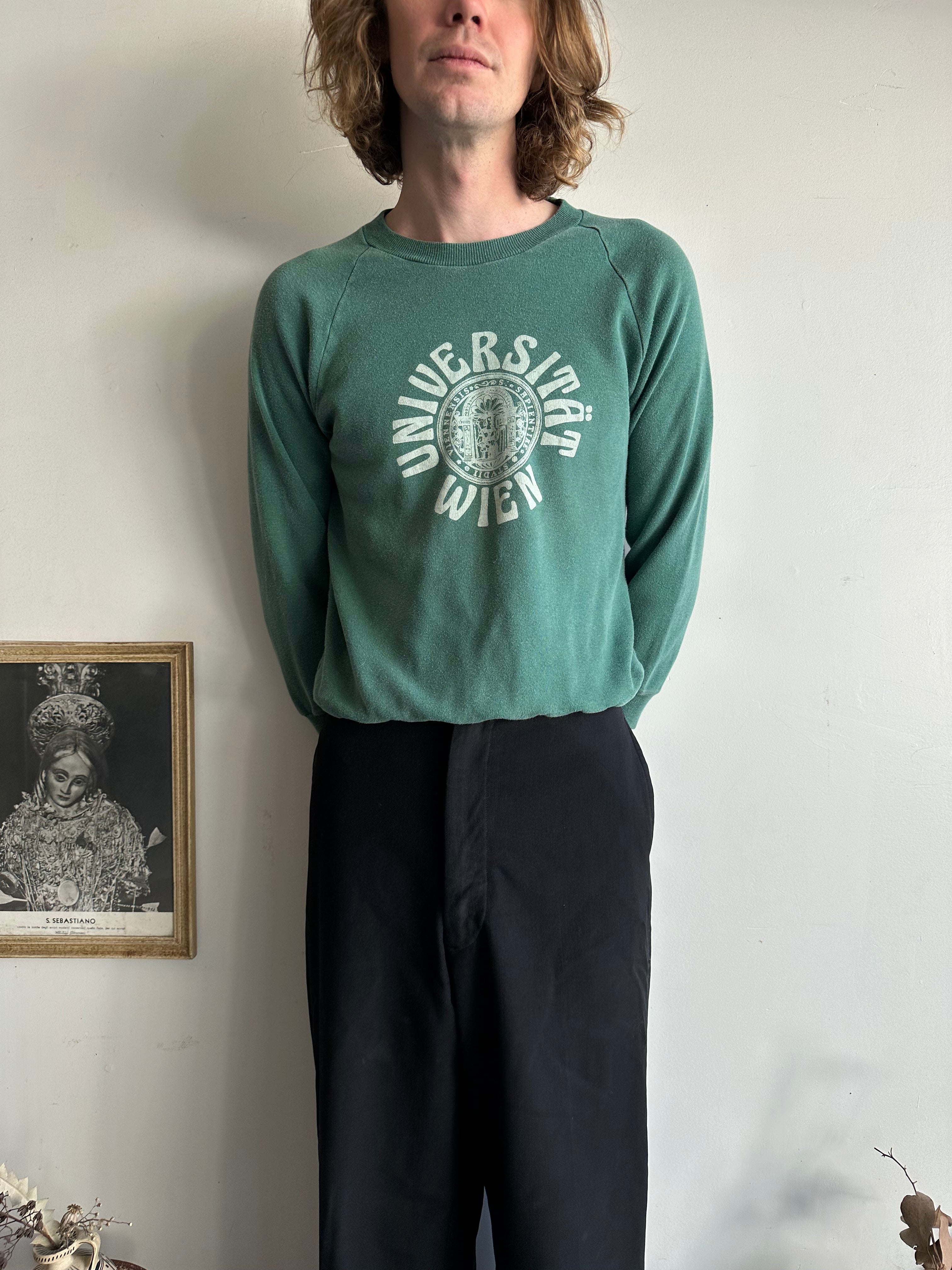 1970s Faded Universitat Sweatshirt (S/M)