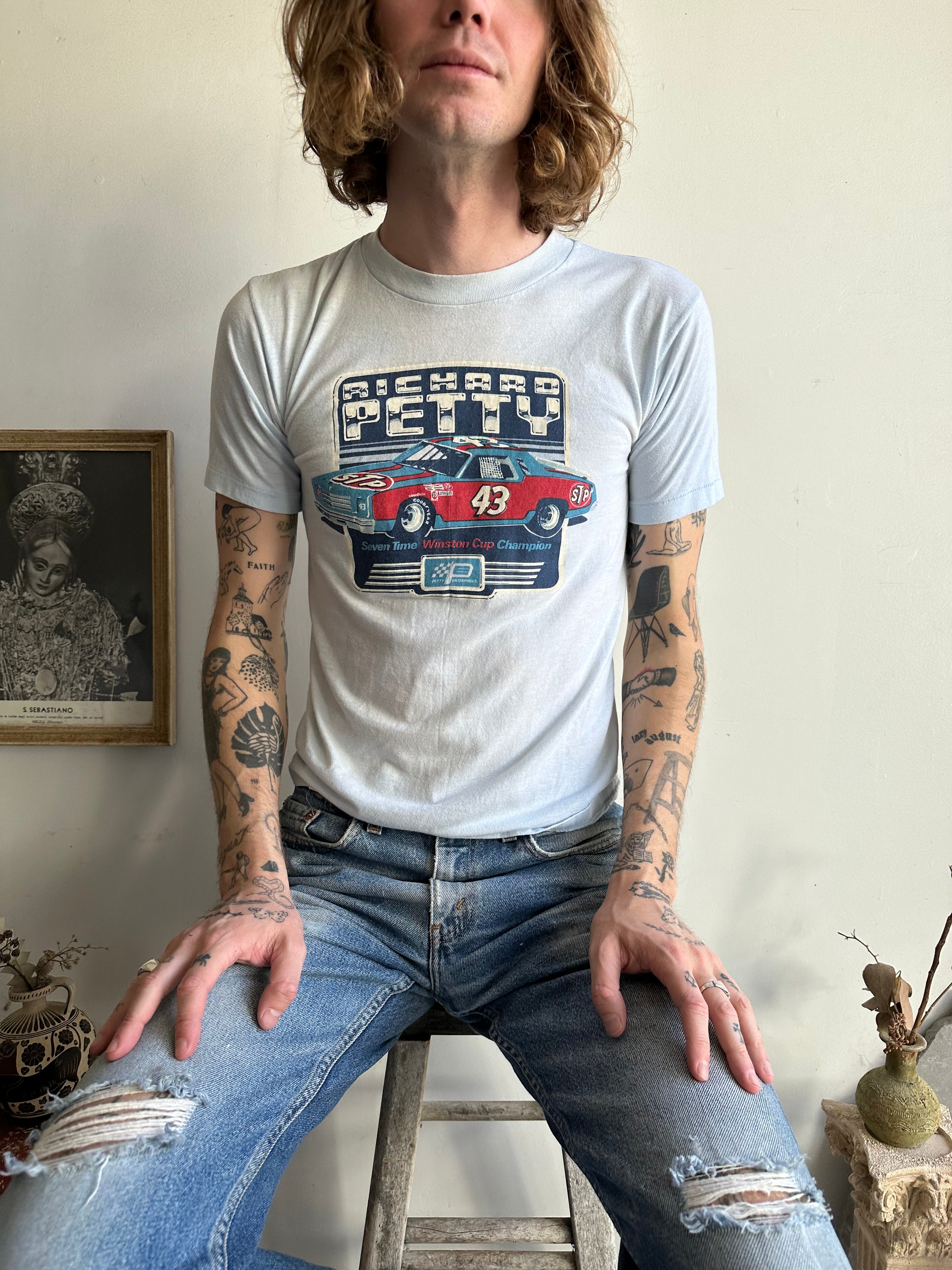 1980s Richard Petty Winston Cup Tee (S/M)