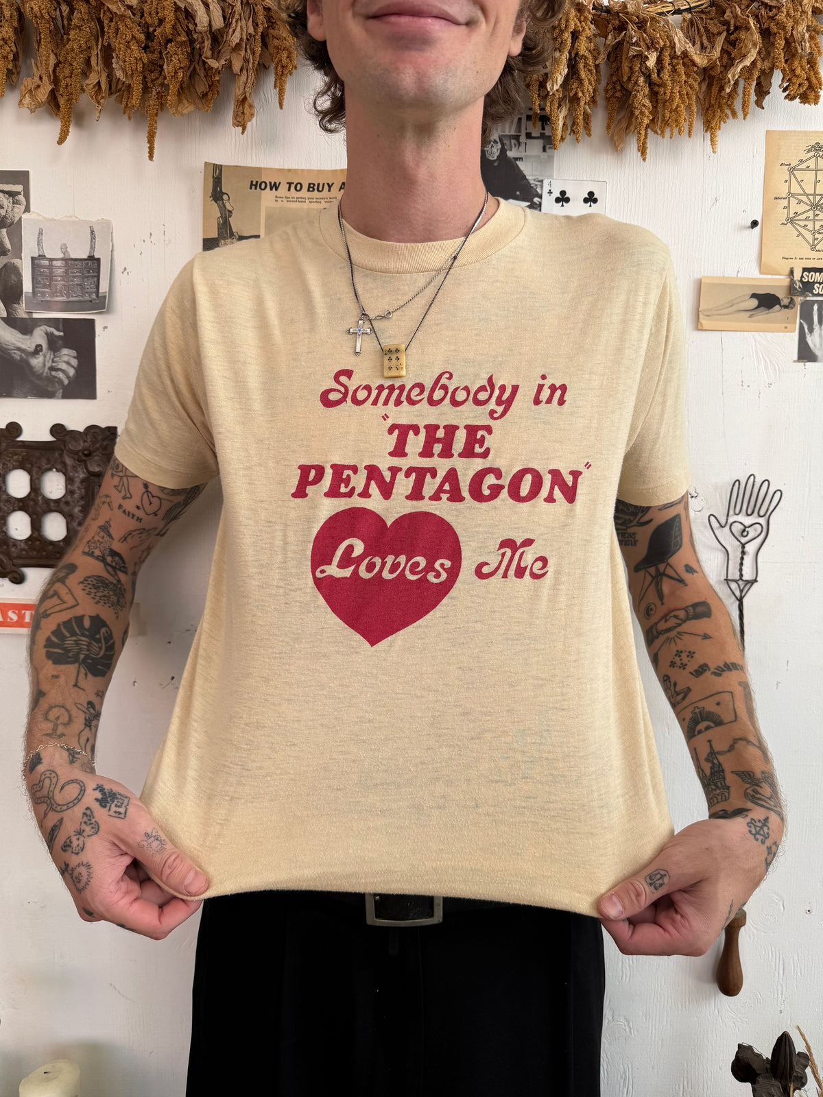 1980s “Somebody in The Pentagon Loves Me” Tee