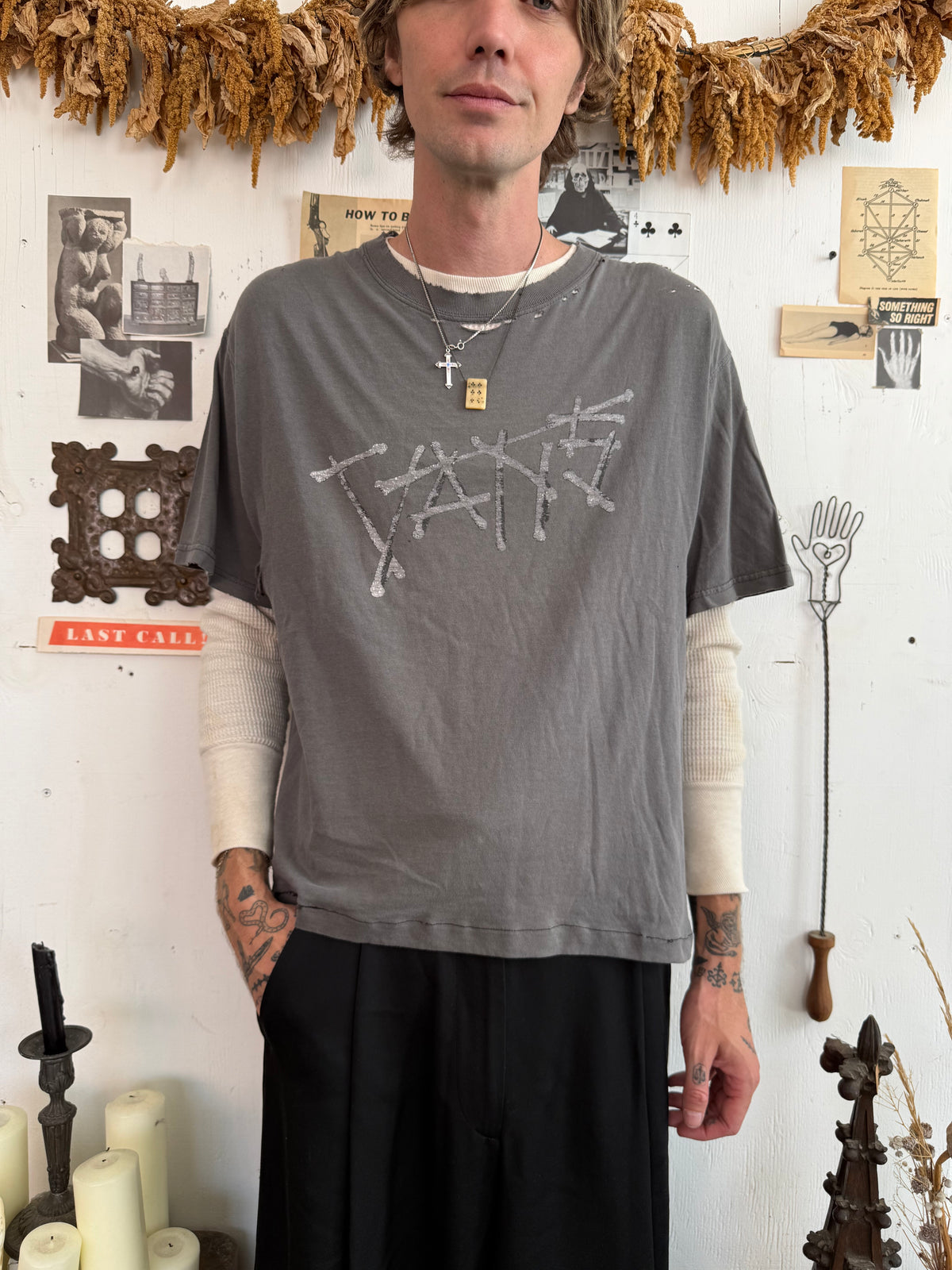 2000s Thrashed VANS Tee
