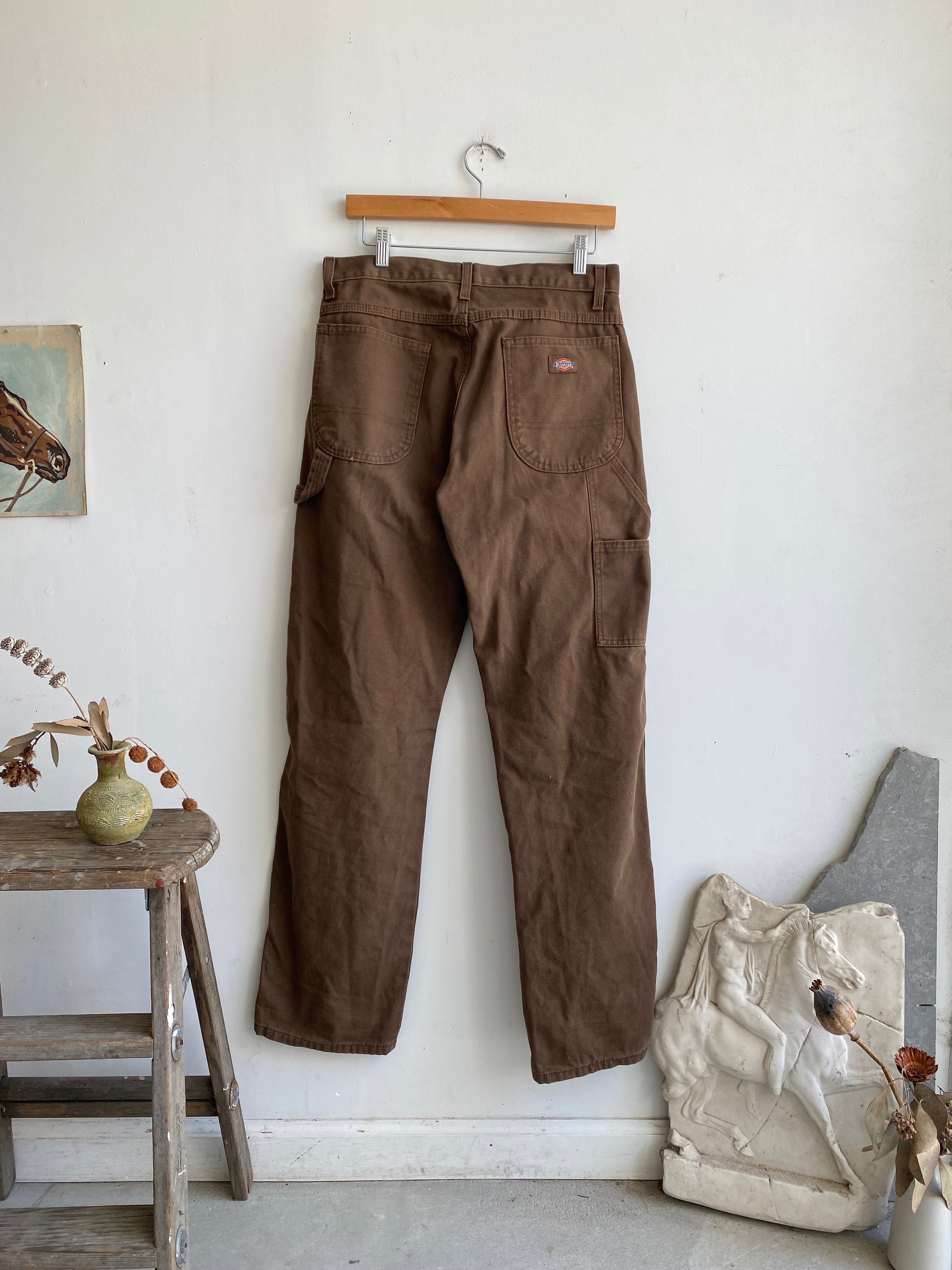 1990s Brown Dickies Work Pants (31 x 32)