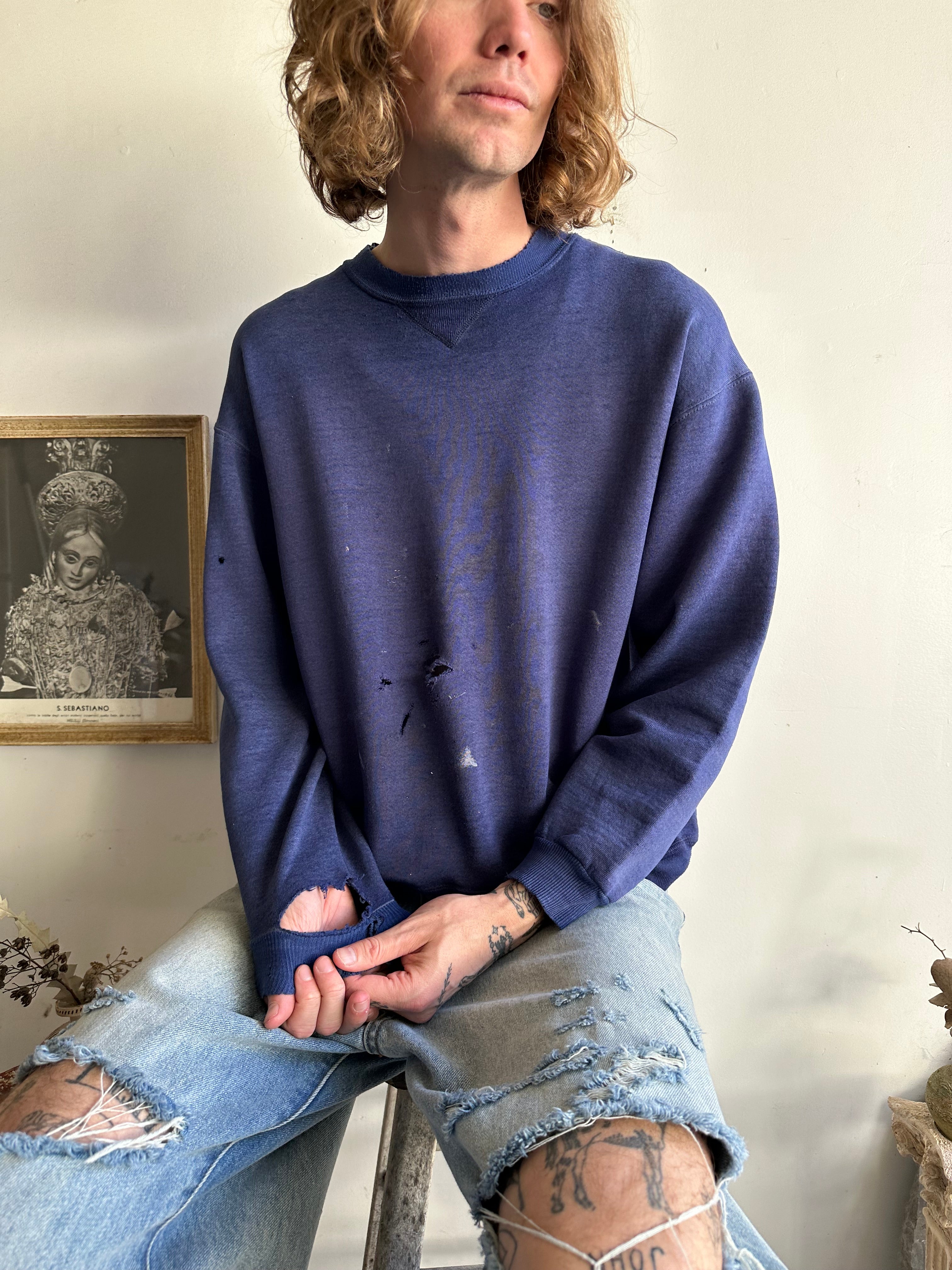 1980s Thrashed Russel Crewneck (M/L)