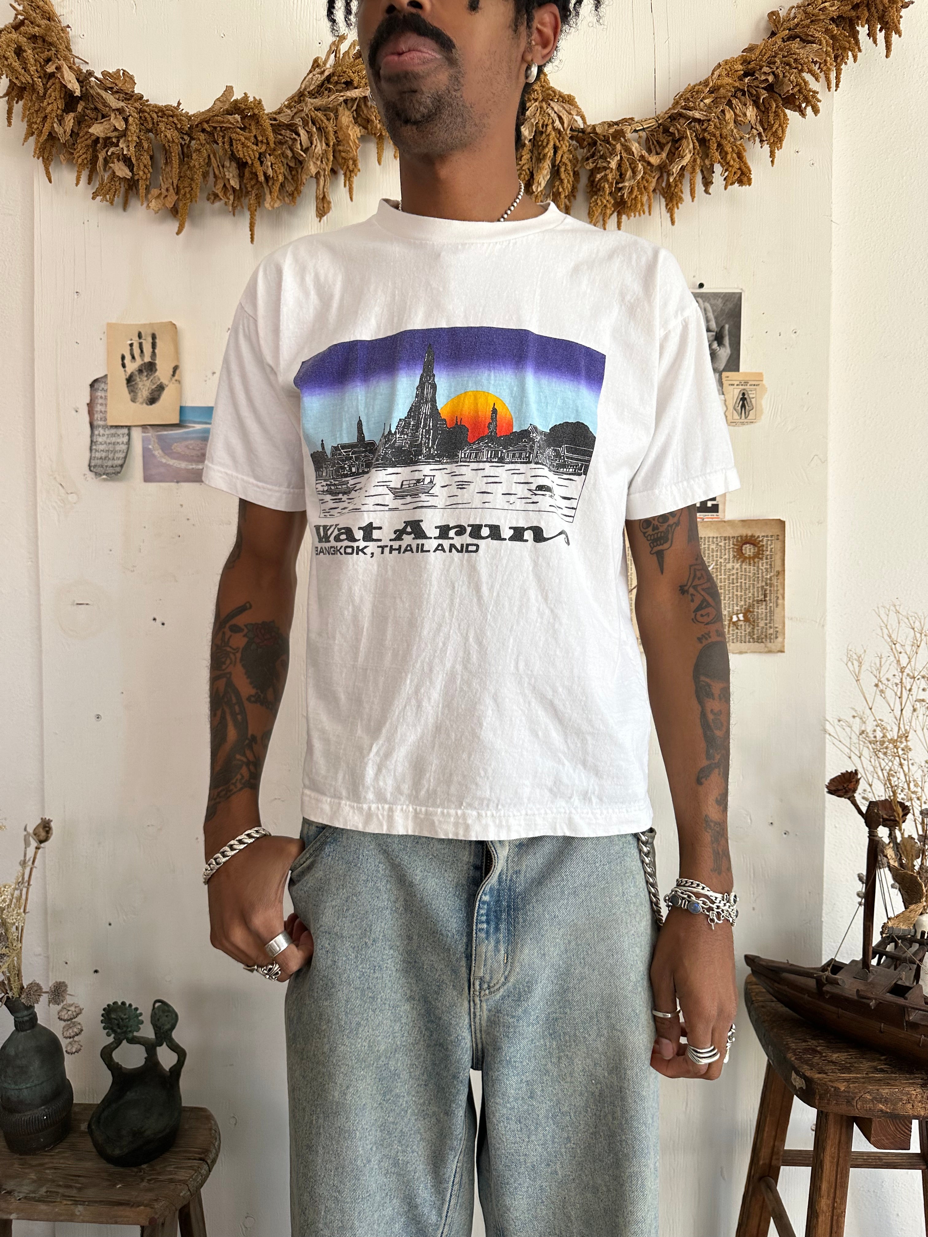 2000s Wat Arun Thailand Tee (Boxy M)