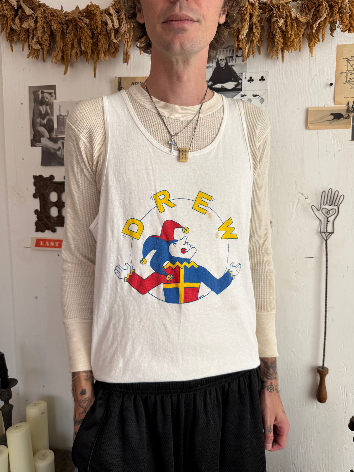 1990 Well Worn DREW Tank Top