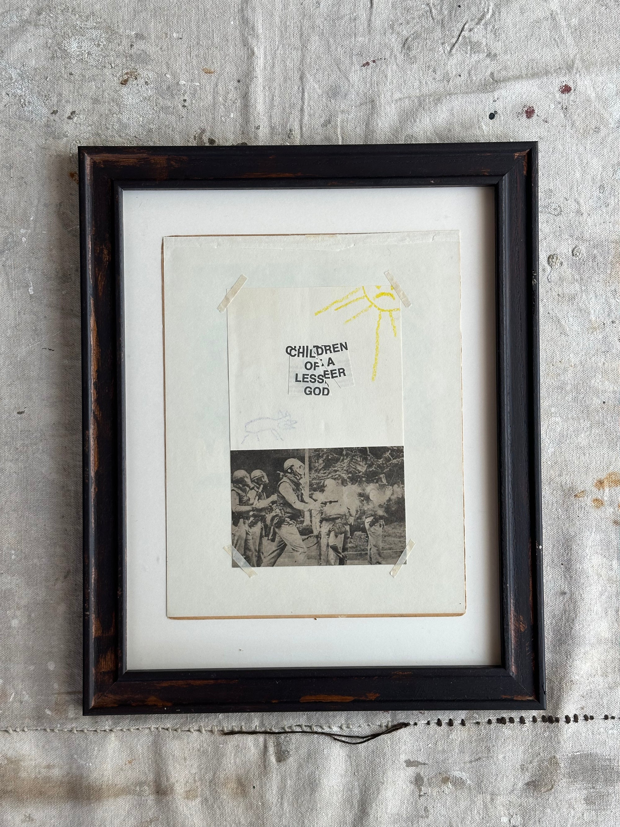 "Children of a Lesser God" Collage