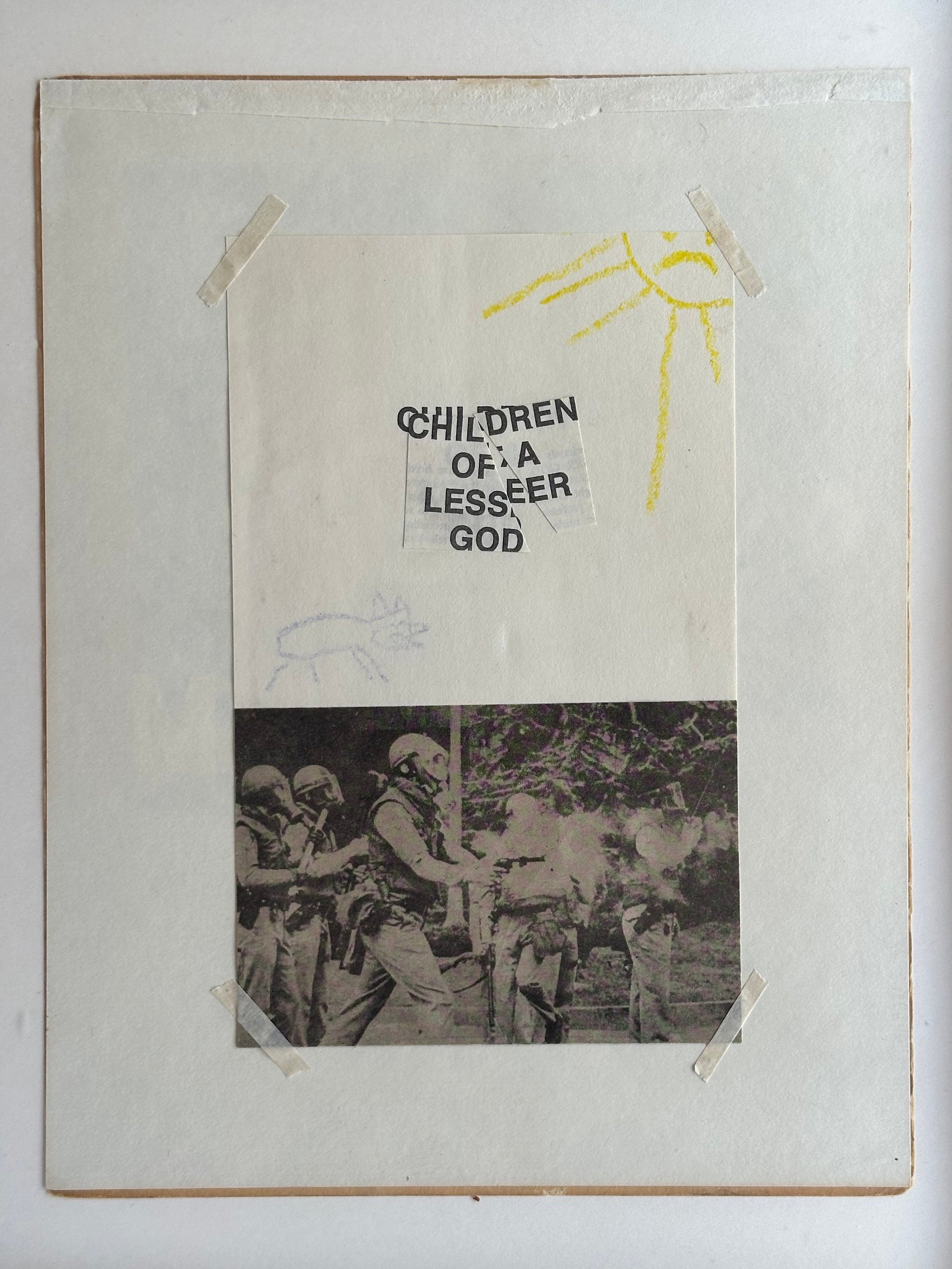 "Children of a Lesser God" Collage